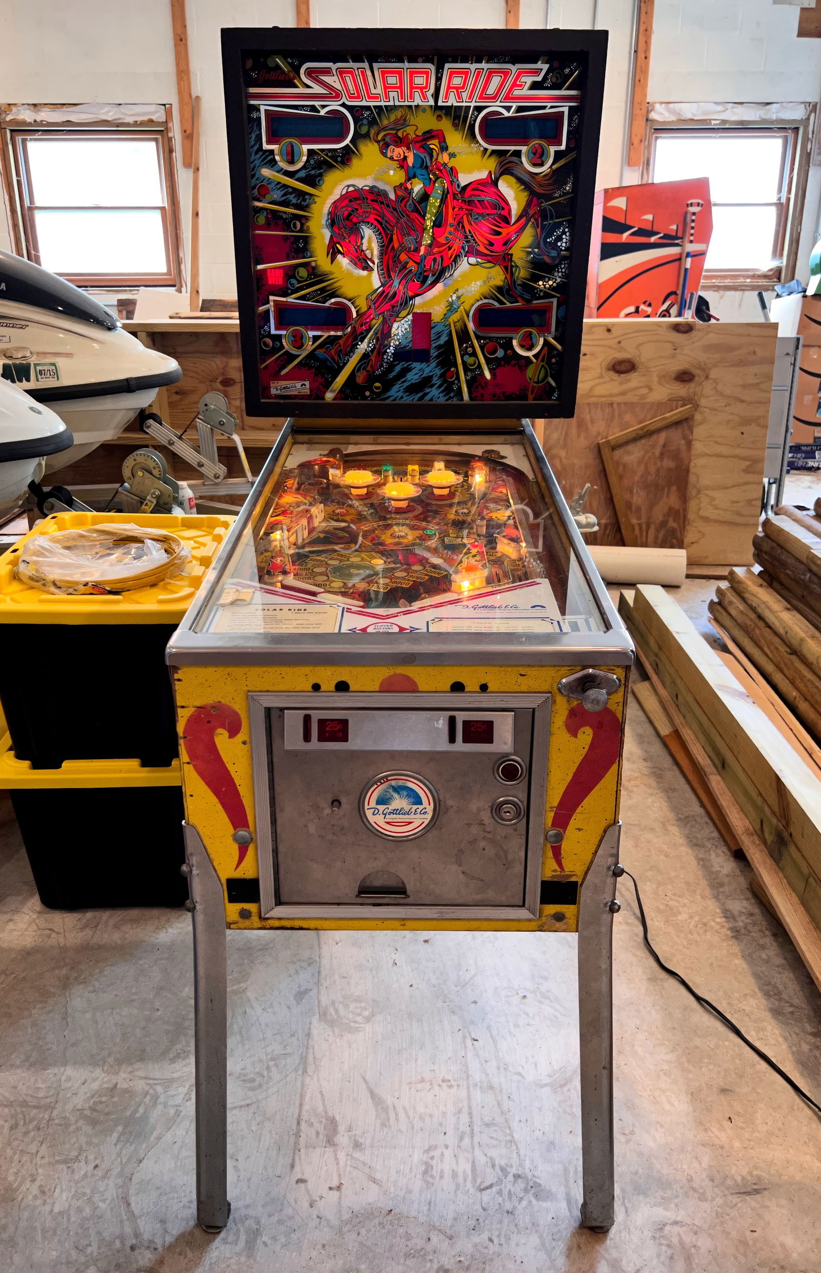 Gottlieb Solar Ride Pinball Machine (1 of 6)
