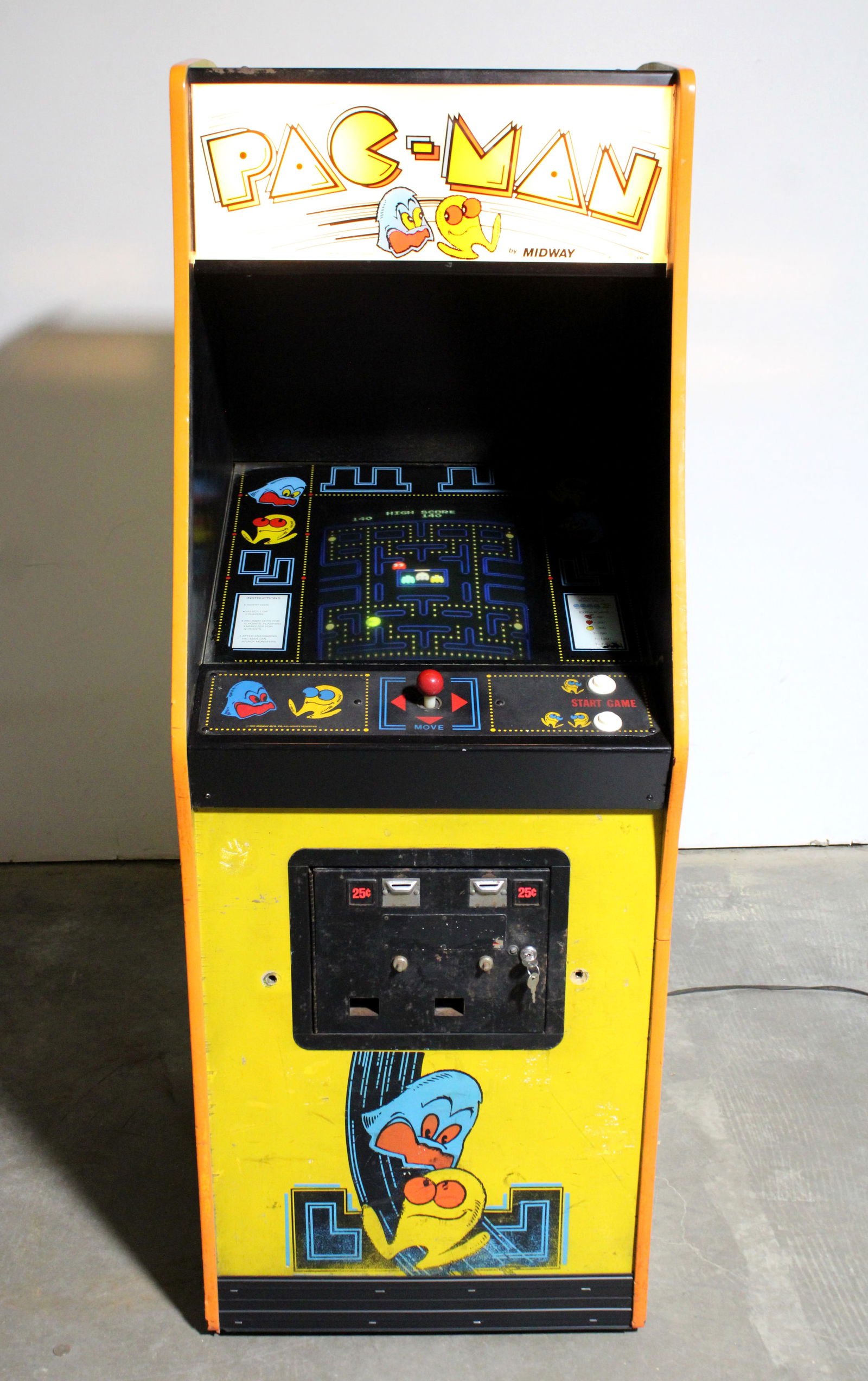 Bally Midway Pac-Man Arcade Game (1 of 3)