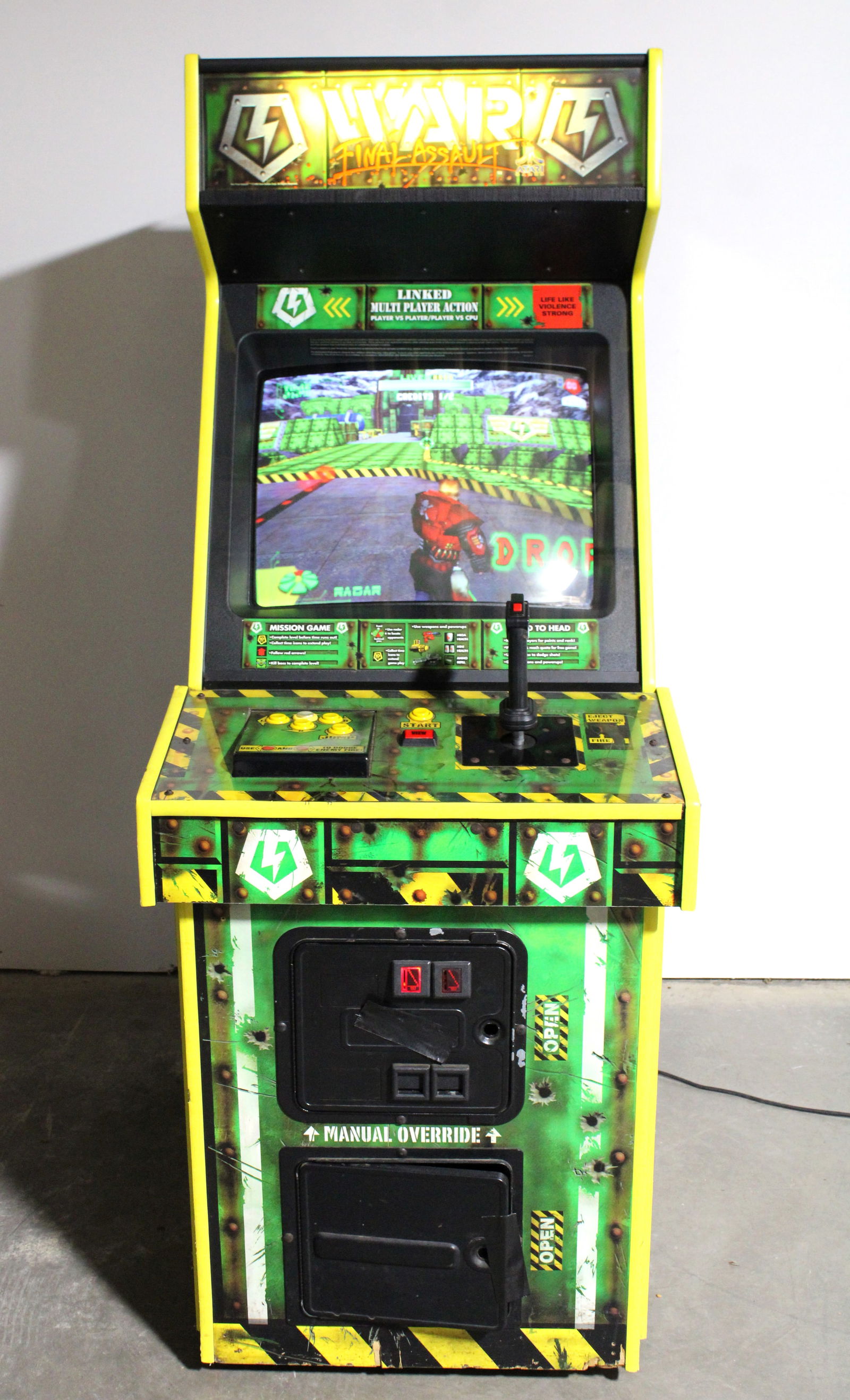 Atari War Final Assault Arcade Game (1 of 3)