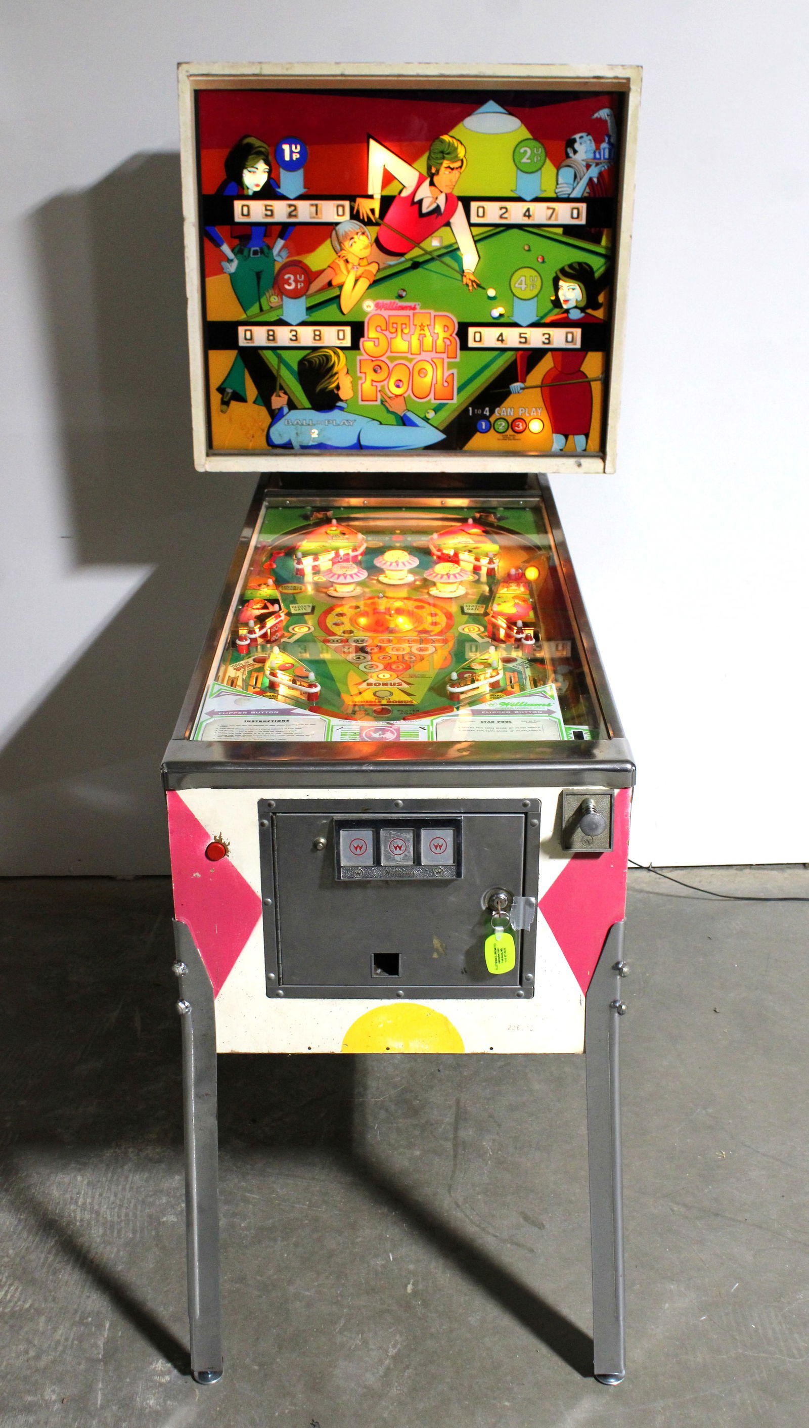 Williams Star Pool 4-Player Pinball Machine (1 of 5)