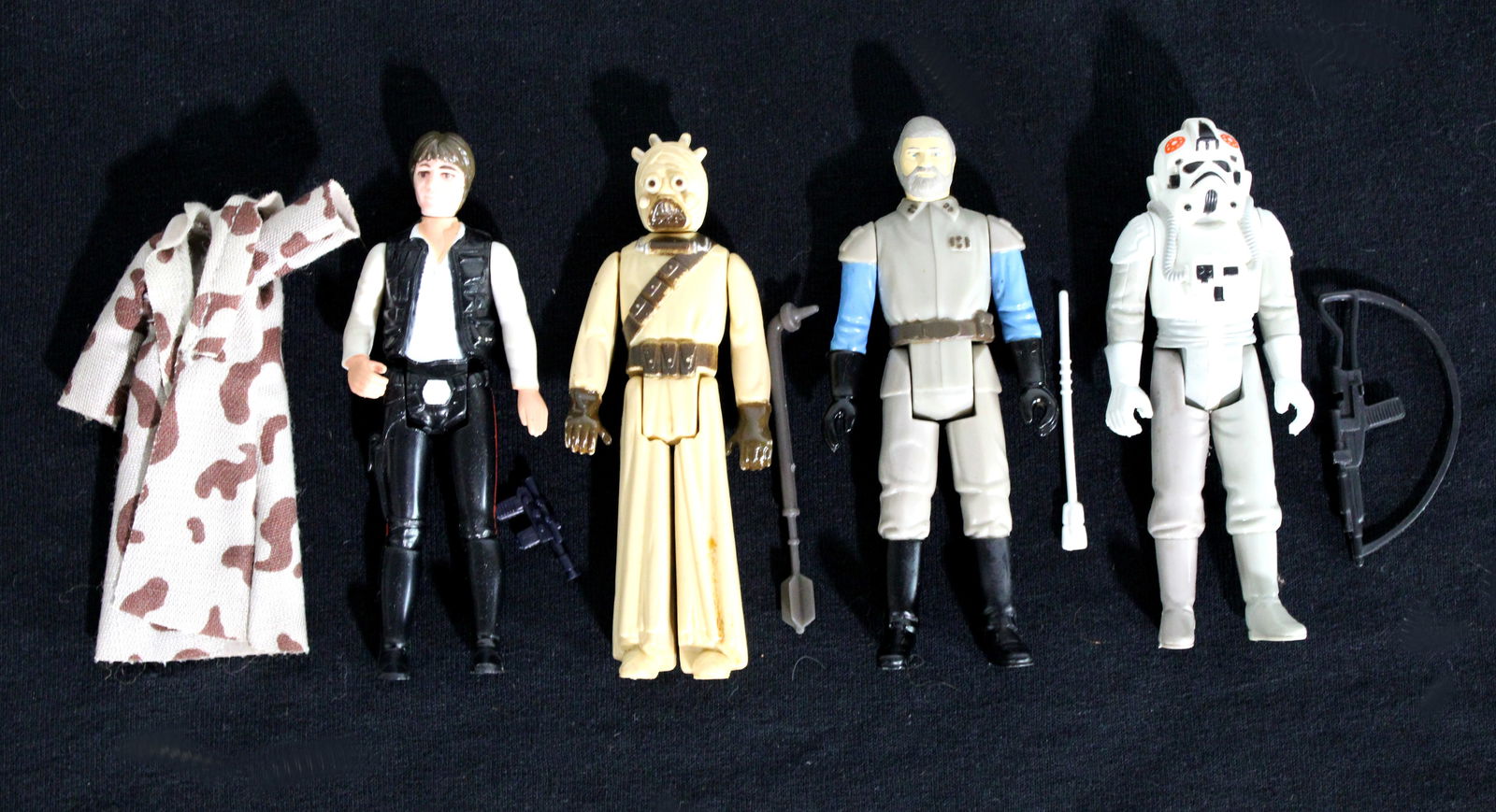 Star Wars Figures incl. Han Solo with Trench Coat, AT-AT Driver (1 of 4)