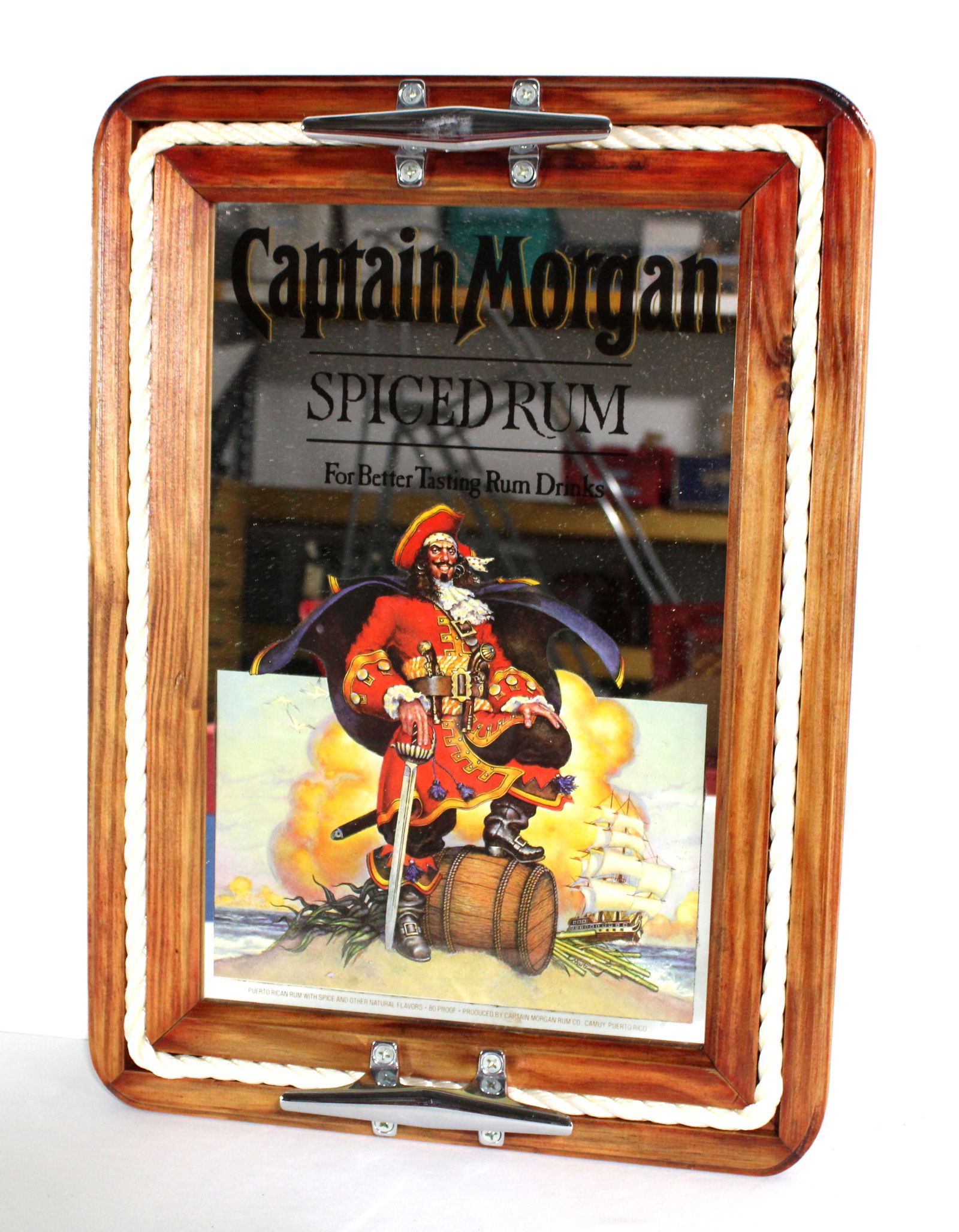 Captain Morgan Advertising Mirror (1 of 1)