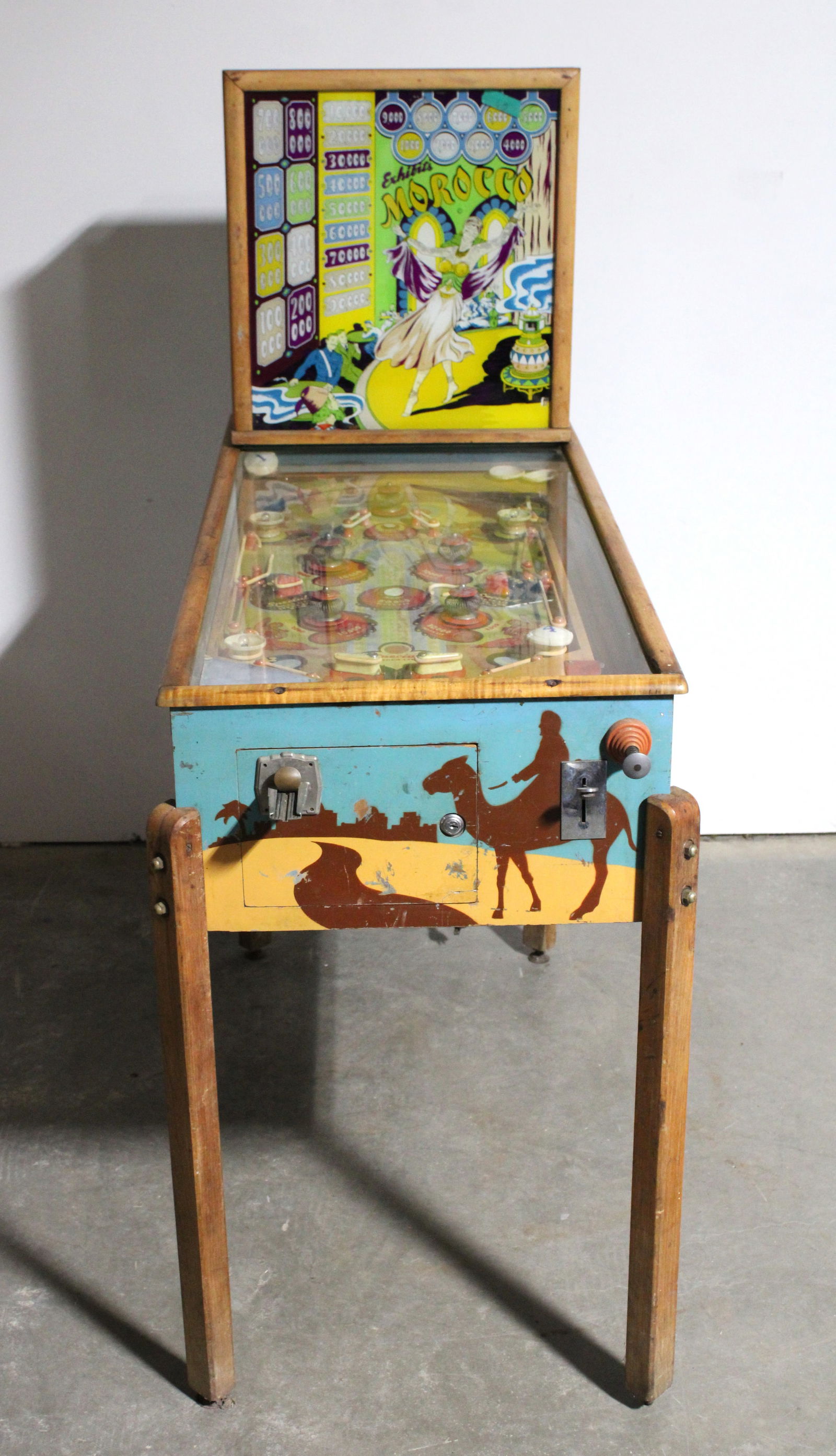Exhibit Supply Morocco Woodrail Pinball Machine (1 of 6)