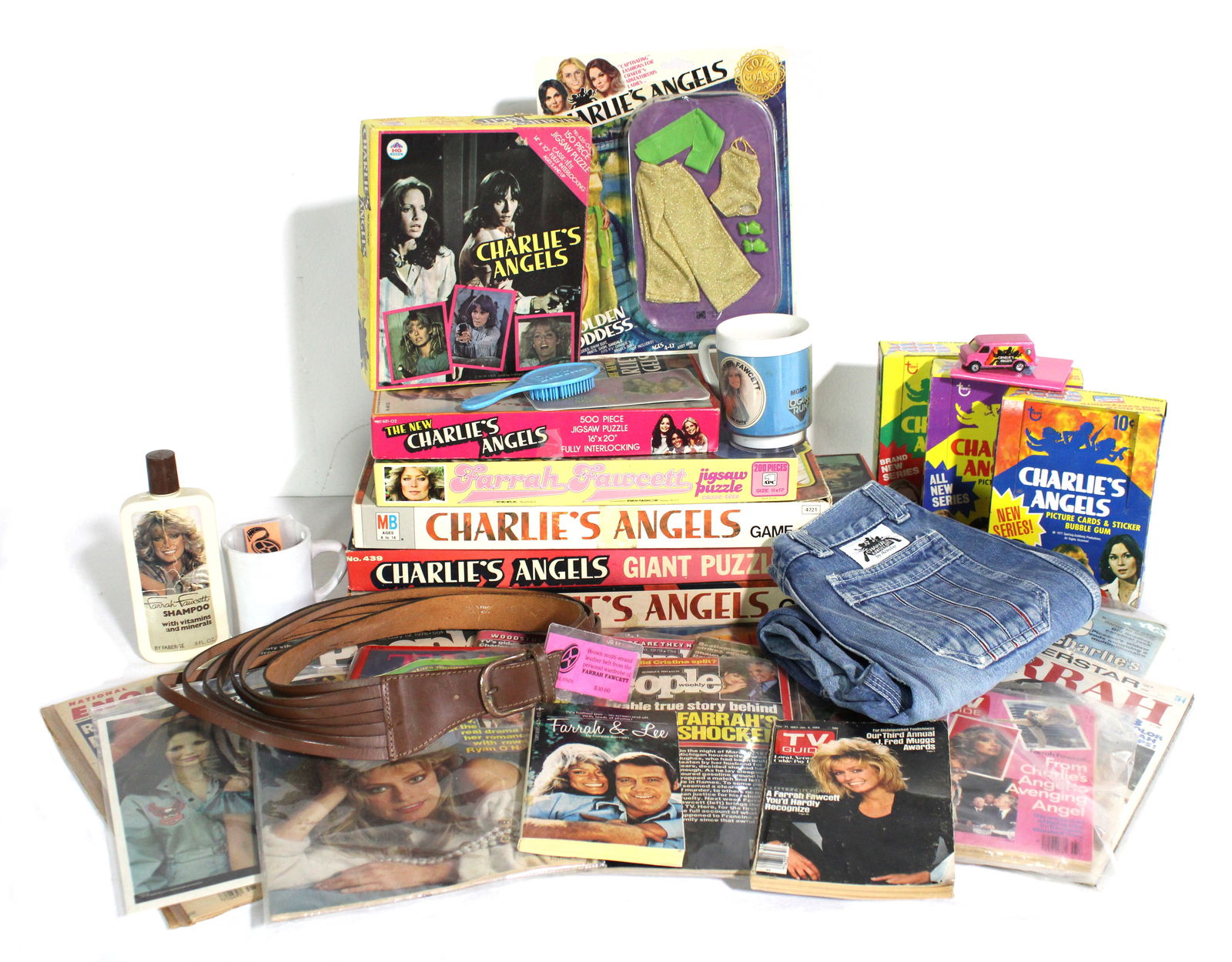 Large Lot of Charlie's Angels Memorabilia incl. Farrah Fawcett Belongings (1 of 6)