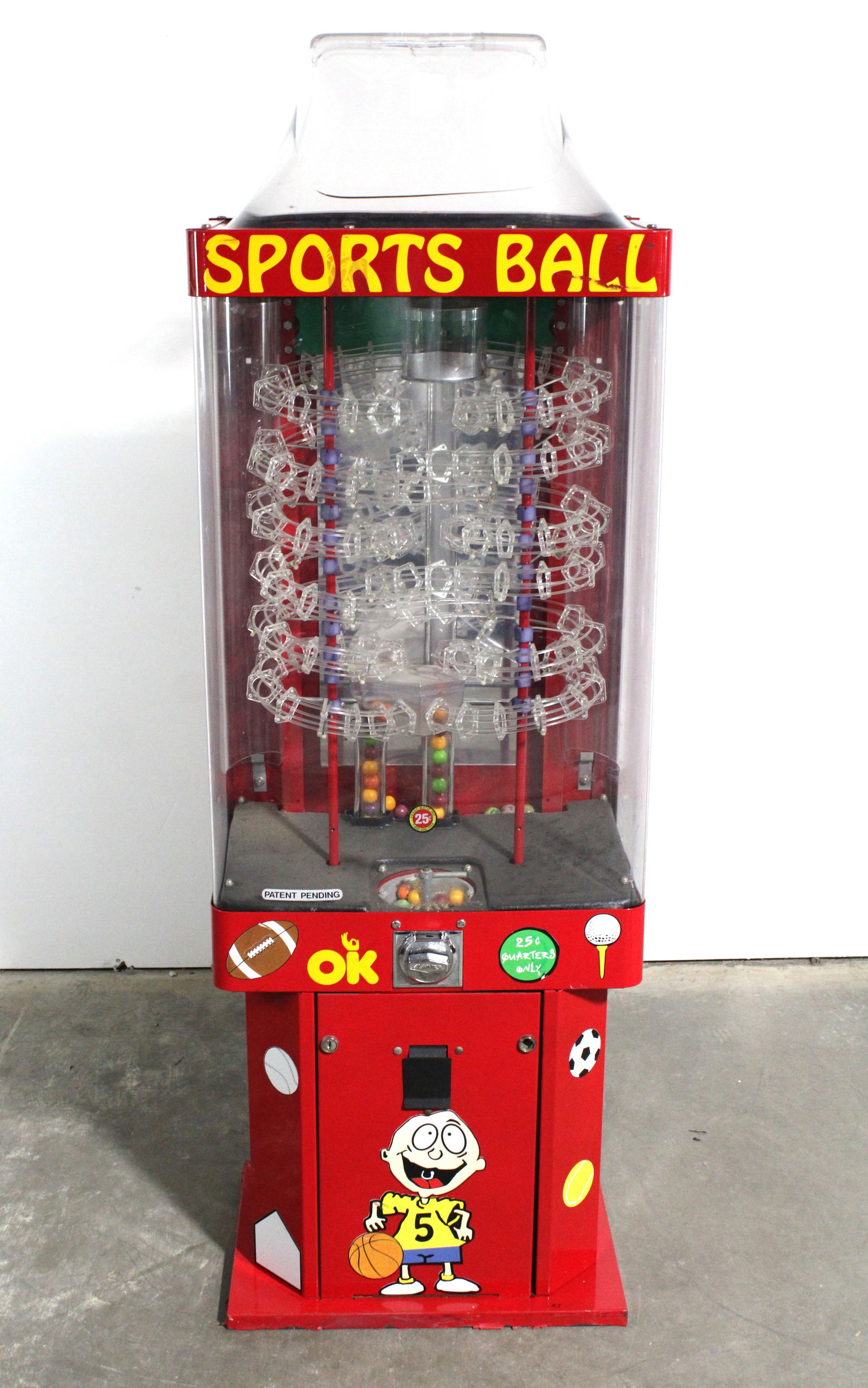 Sportsball Gumball Vending Machine (1 of 2)