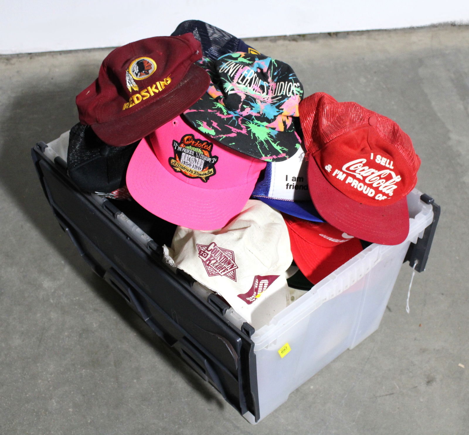 Hat Collection including Coca Cola and Redskins (1 of 3)