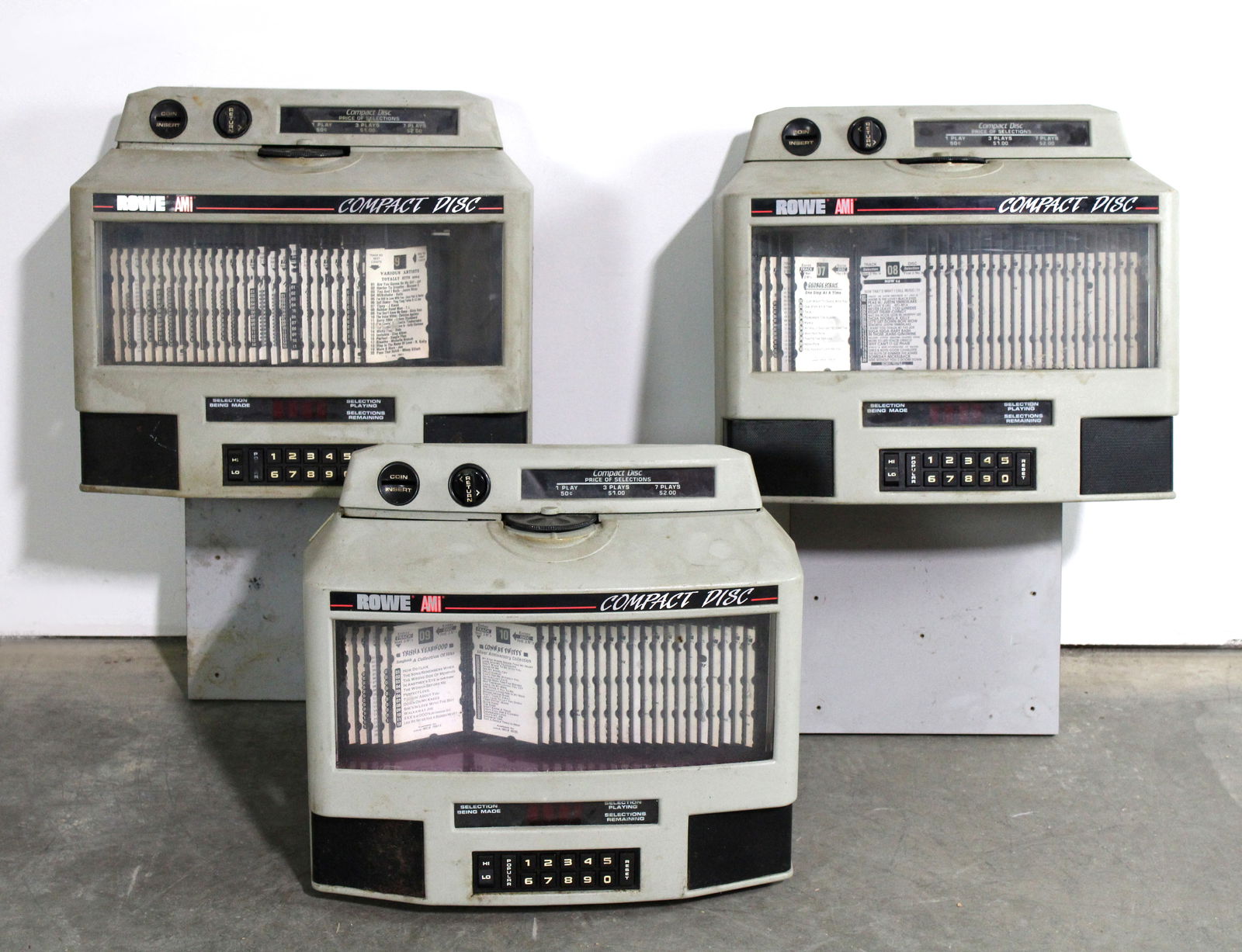 Rowe/ AMI CD Wallboxes (1 of 2)