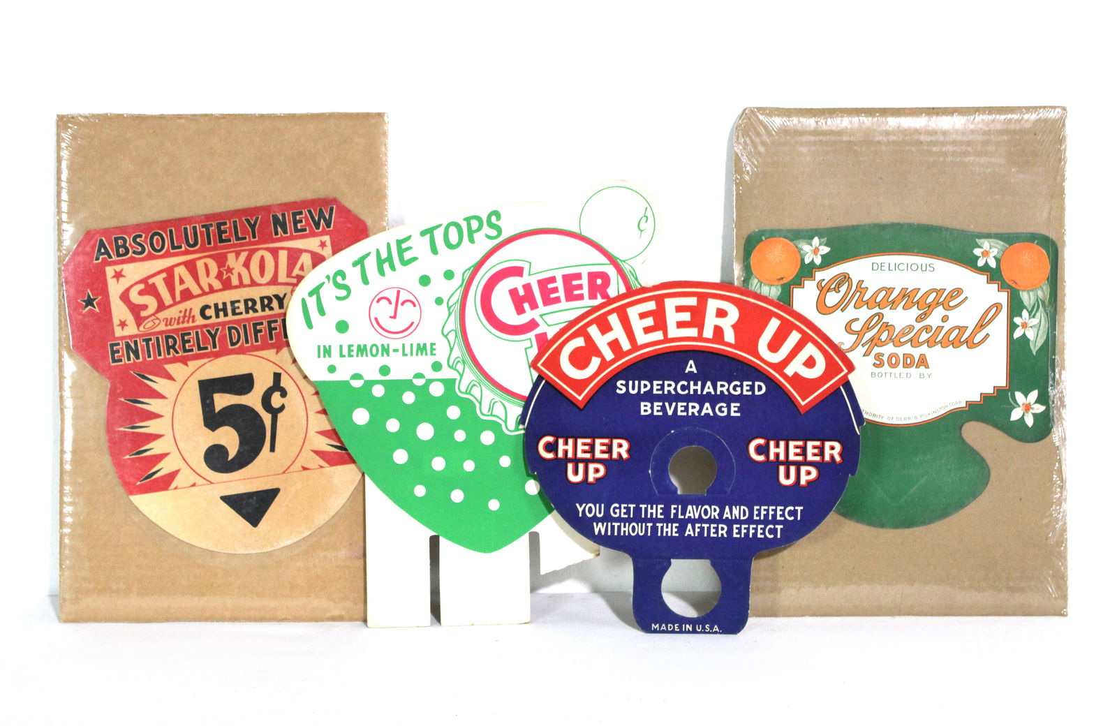 Soda Bottle Toppers incl. Cheer Up and Star Kola (1 of 1)