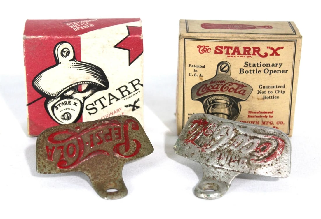 Original Coke / Pepsi Bottle Openers with Original Boxes (1 of 1)