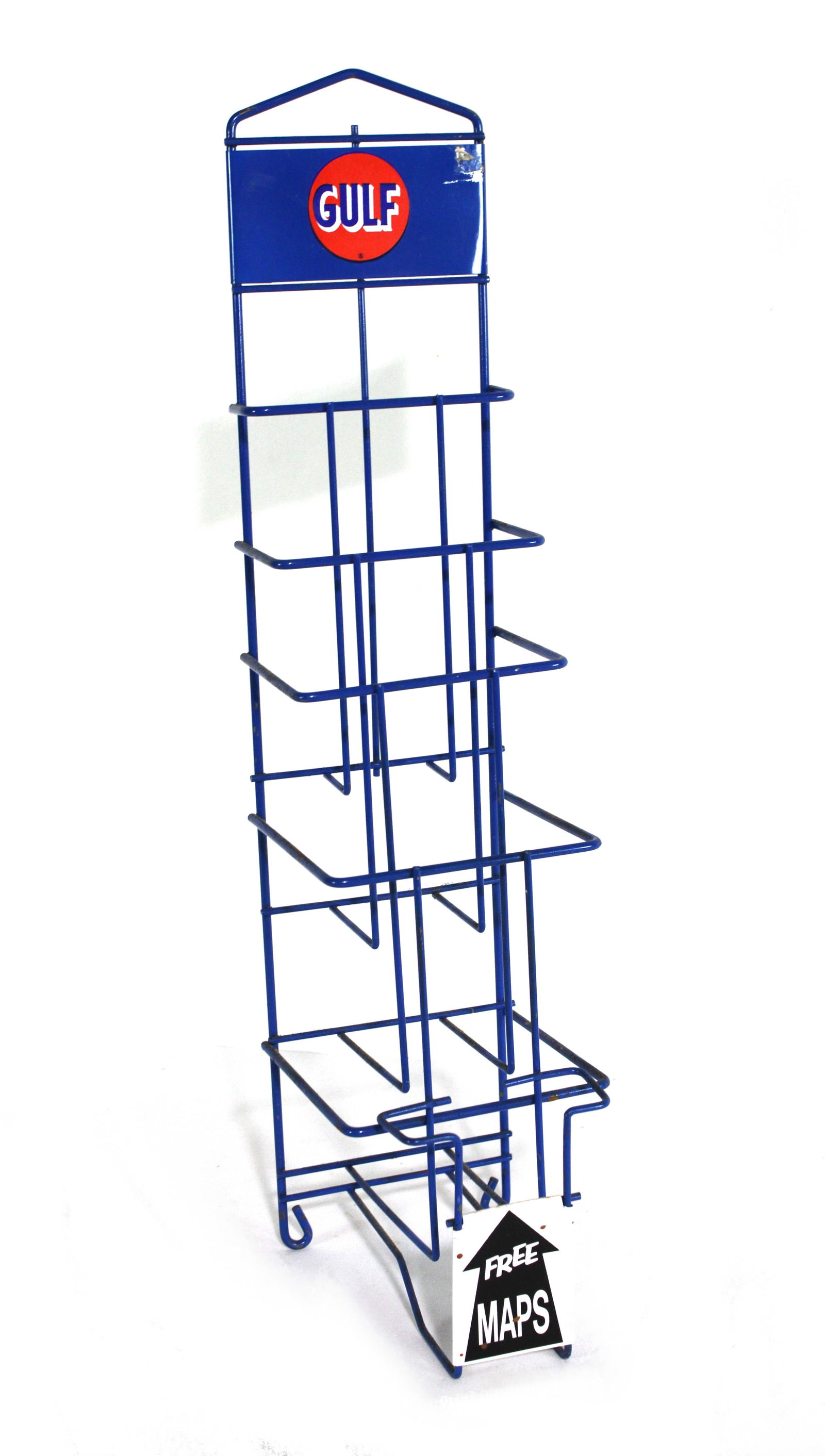 Gulf Oil Map Rack, Contemporary (1 of 2)