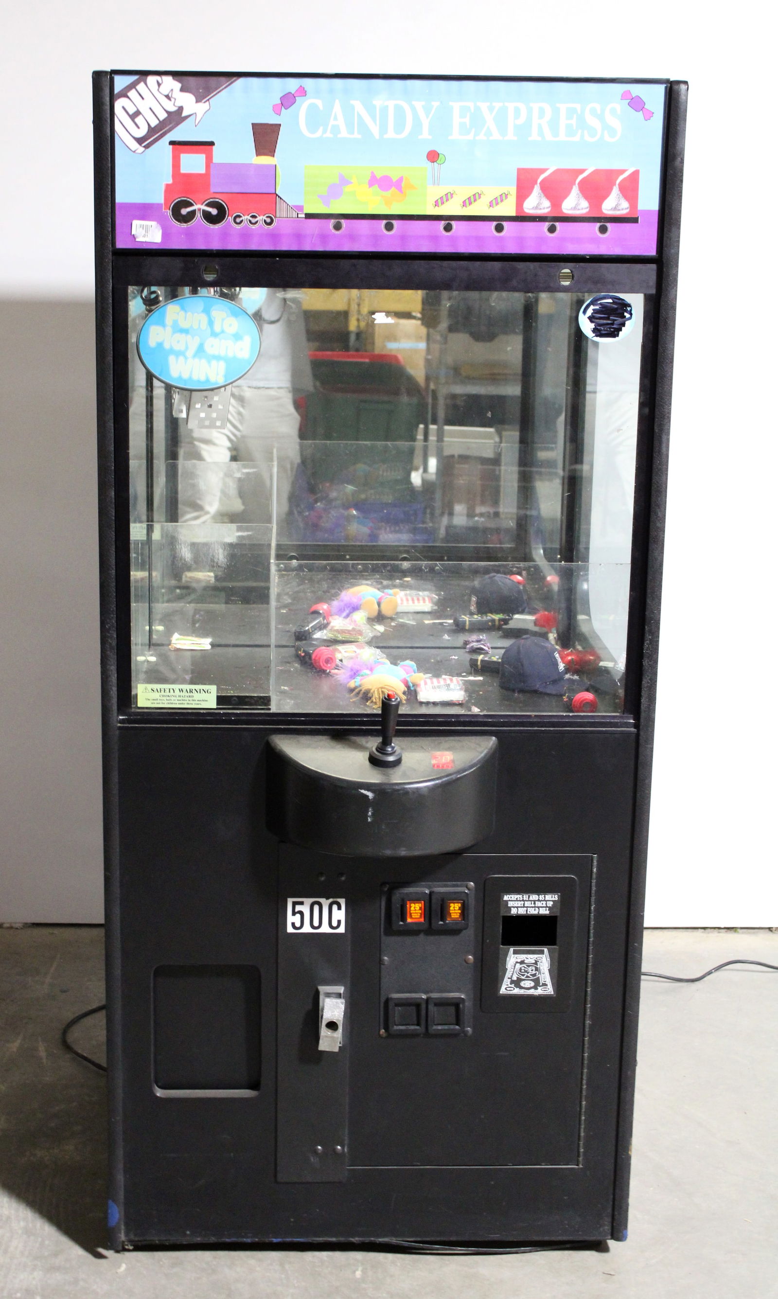 Candy Express Crane Arcade Game (1 of 3)