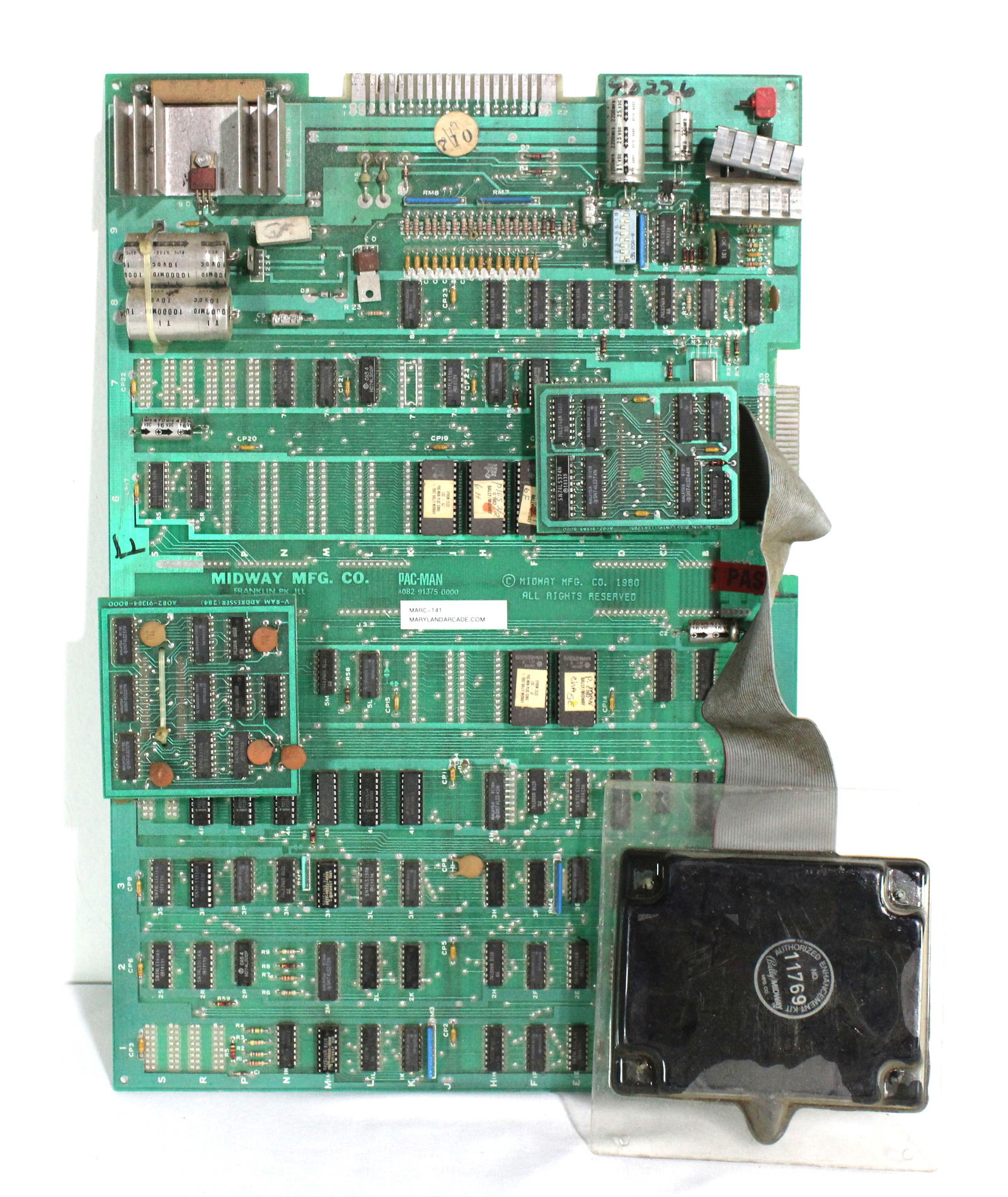 Bally Ms. Pac-Man Arcade Game Board (1 of 1)