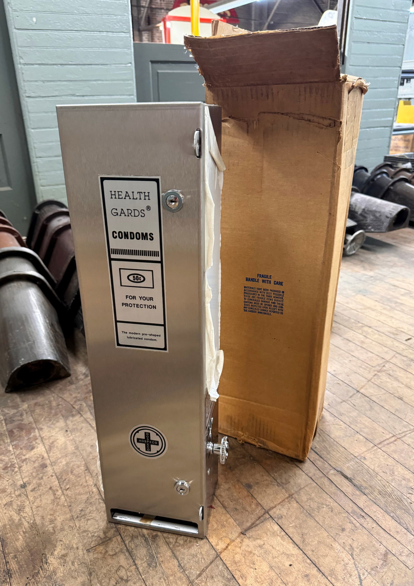 NOS Wall Condom Dispenser (1 of 1)