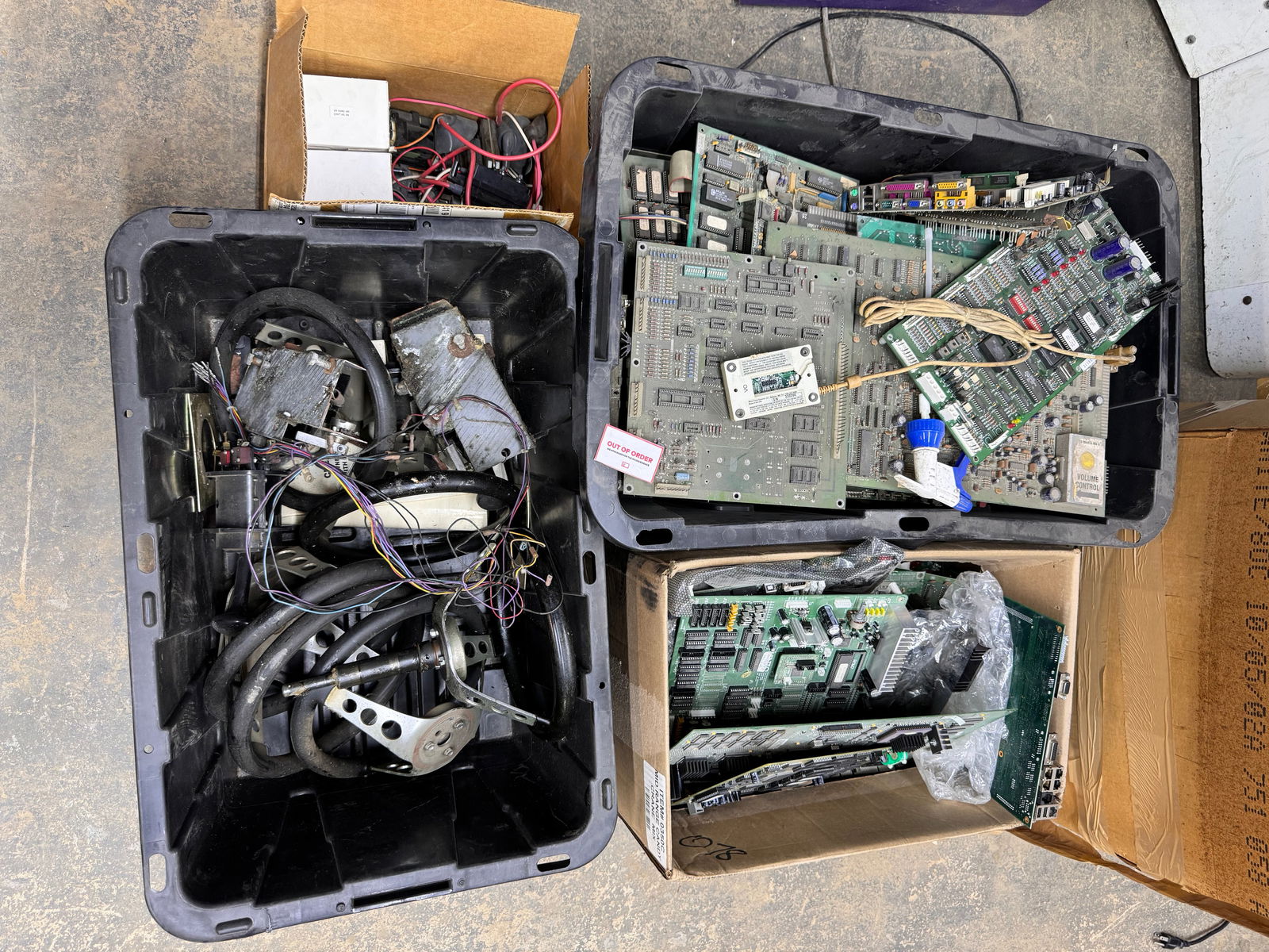 Large Lot of Arcade Parts (1 of 1)