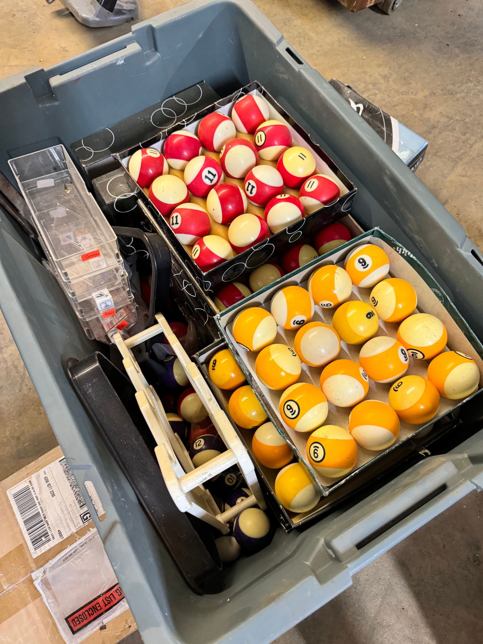 Pool Balls and Supplies (1 of 1)