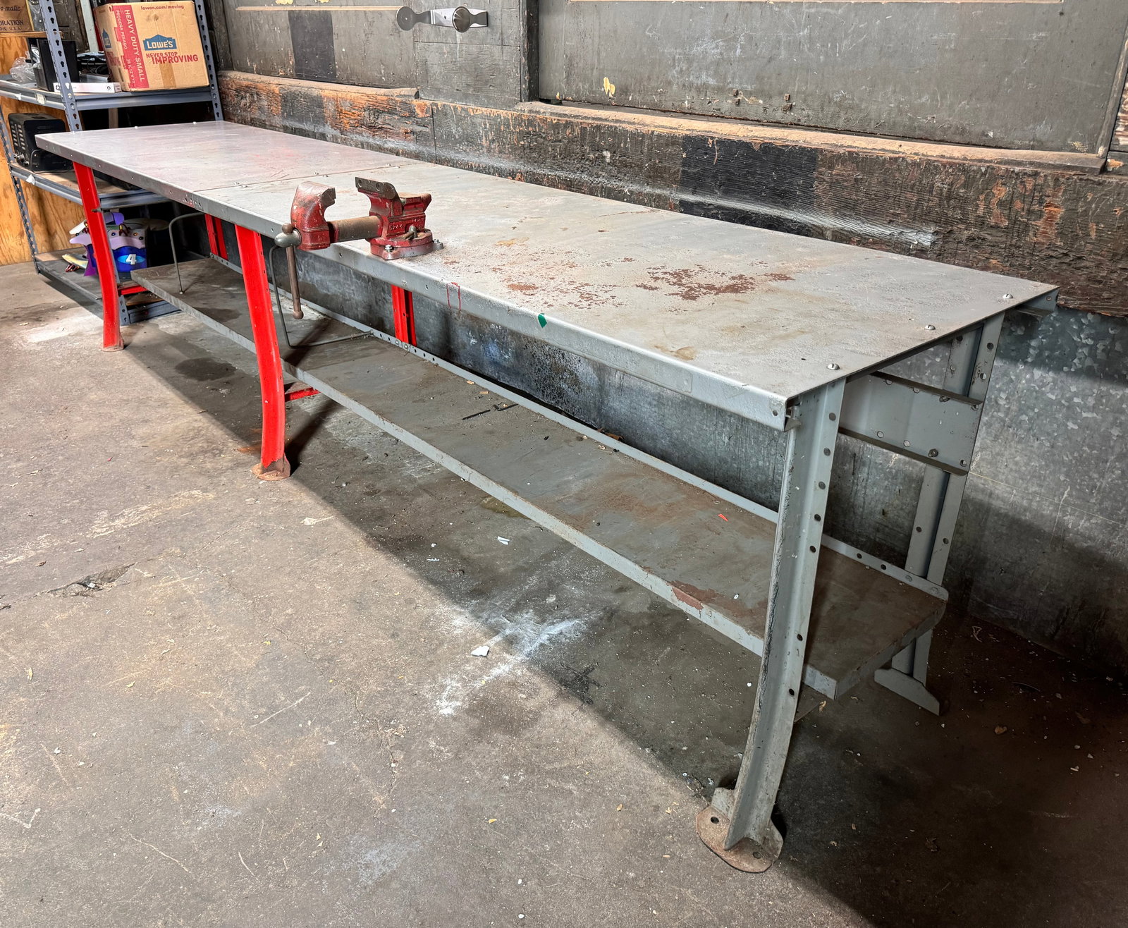 Industrial Workbench Table (1 of 2)