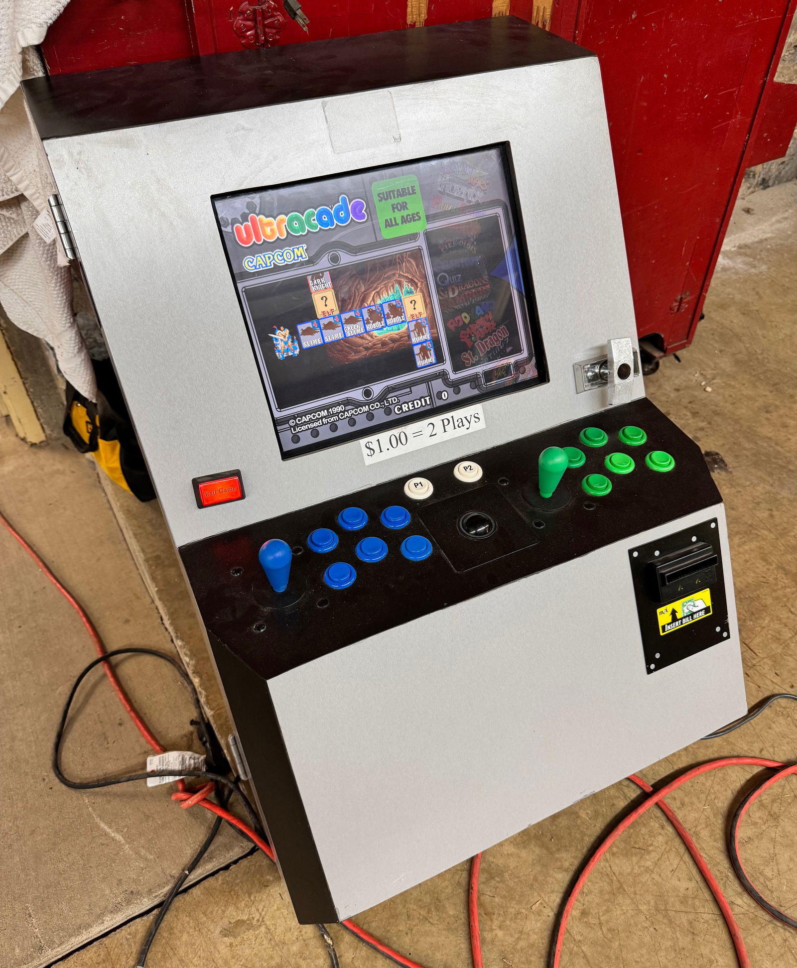 Ultracade Muticade Wallmount Arcade (1 of 2)