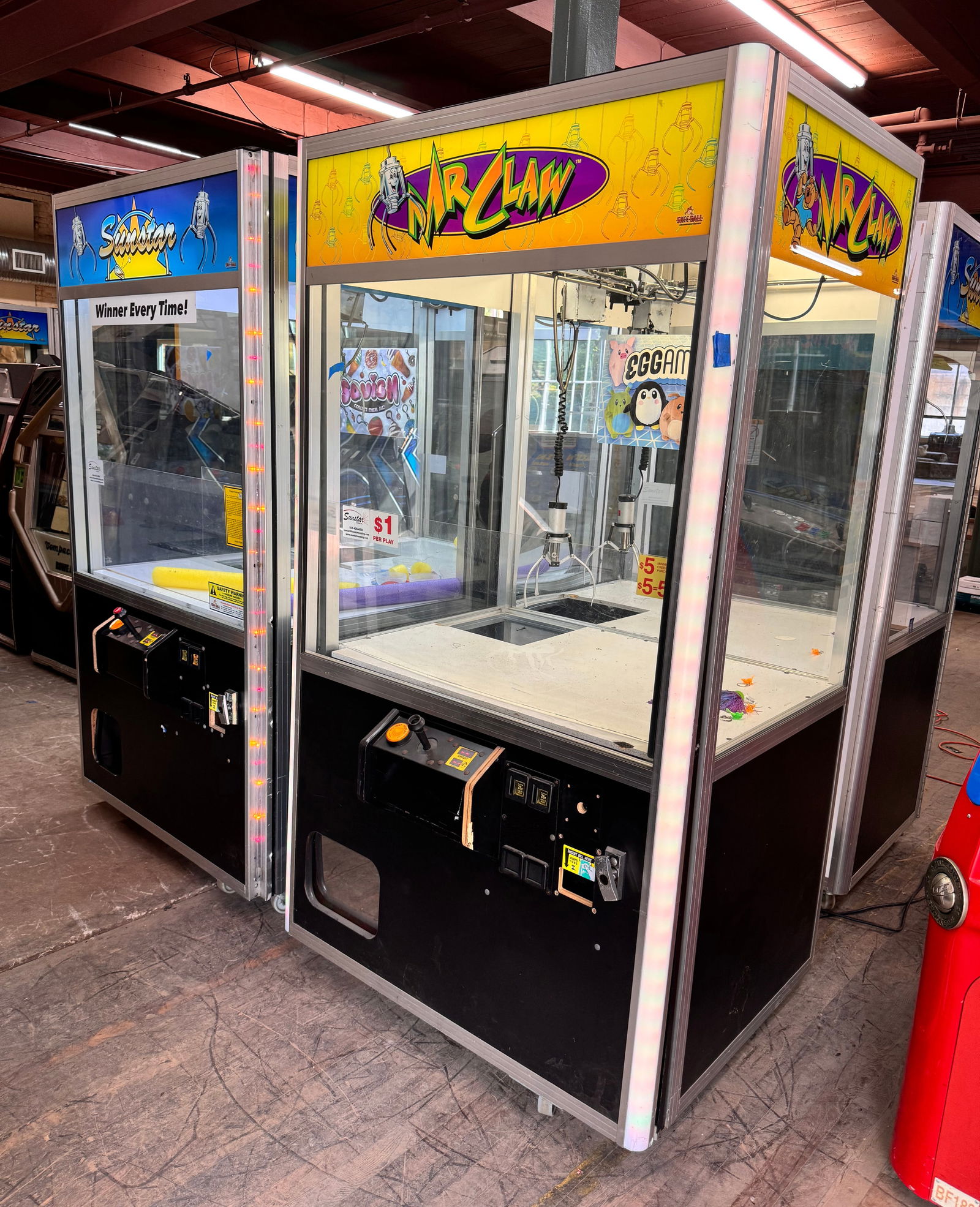 Pair of Redemption Arcade Game Claws (1 of 4)