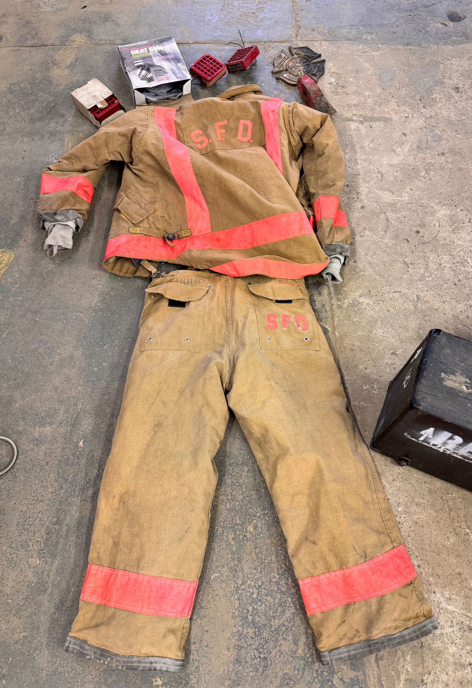 Fire Uniform and Collectibles (1 of 2)