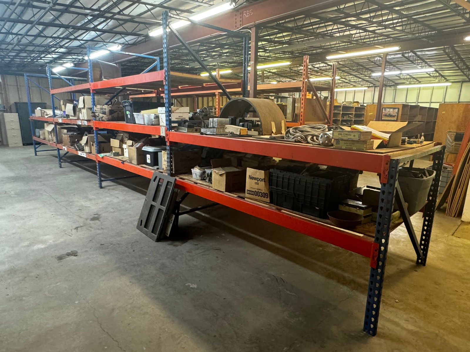 Metal Industrial Pallet Racking (Shelves Only), Lot 2 (1 of 2)