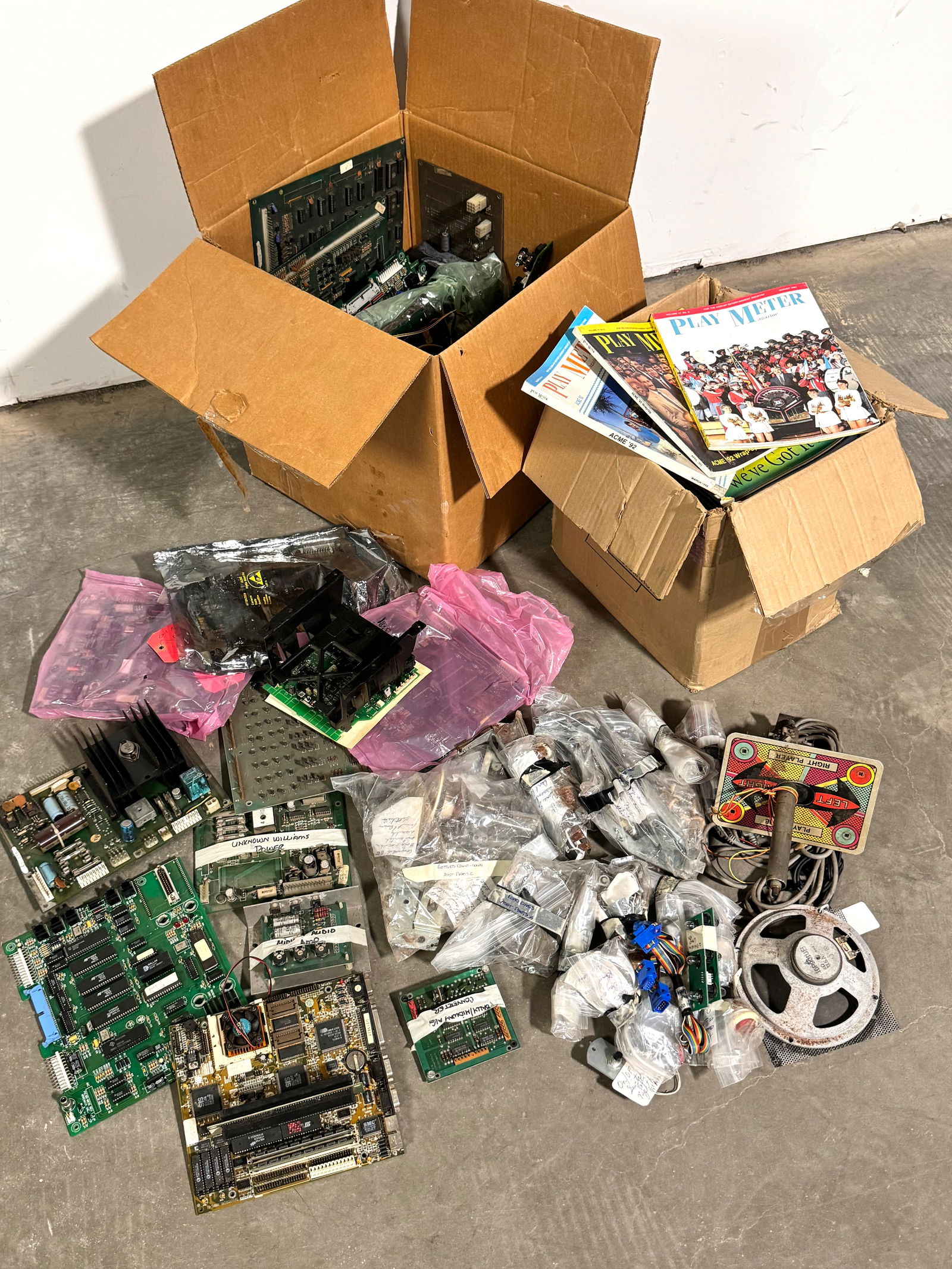 Playmeter Magazines, Arcade and Pinball Parts (1 of 3)