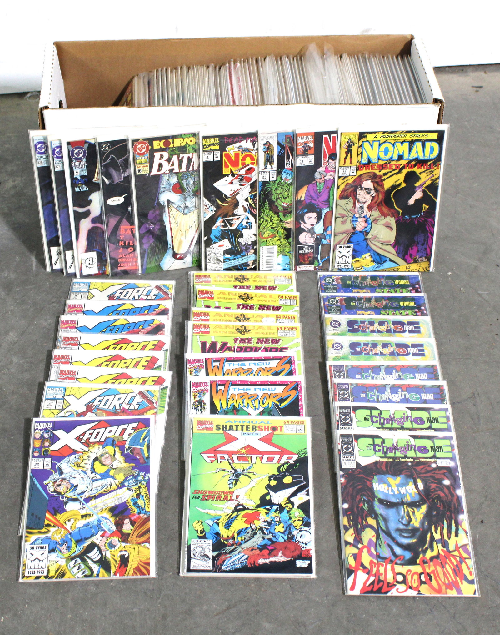 Resellers Comic Lot incl. Batman and X-Force (1 of 2)