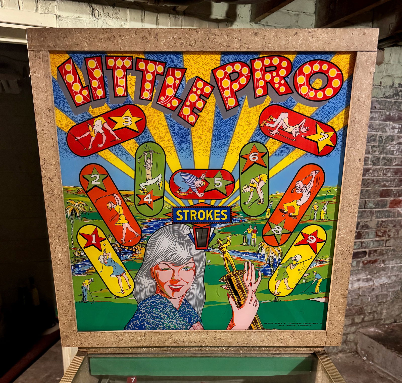 Southland Engineering Little Pro Golf Pinball Machine, 1964 (1 of 6)