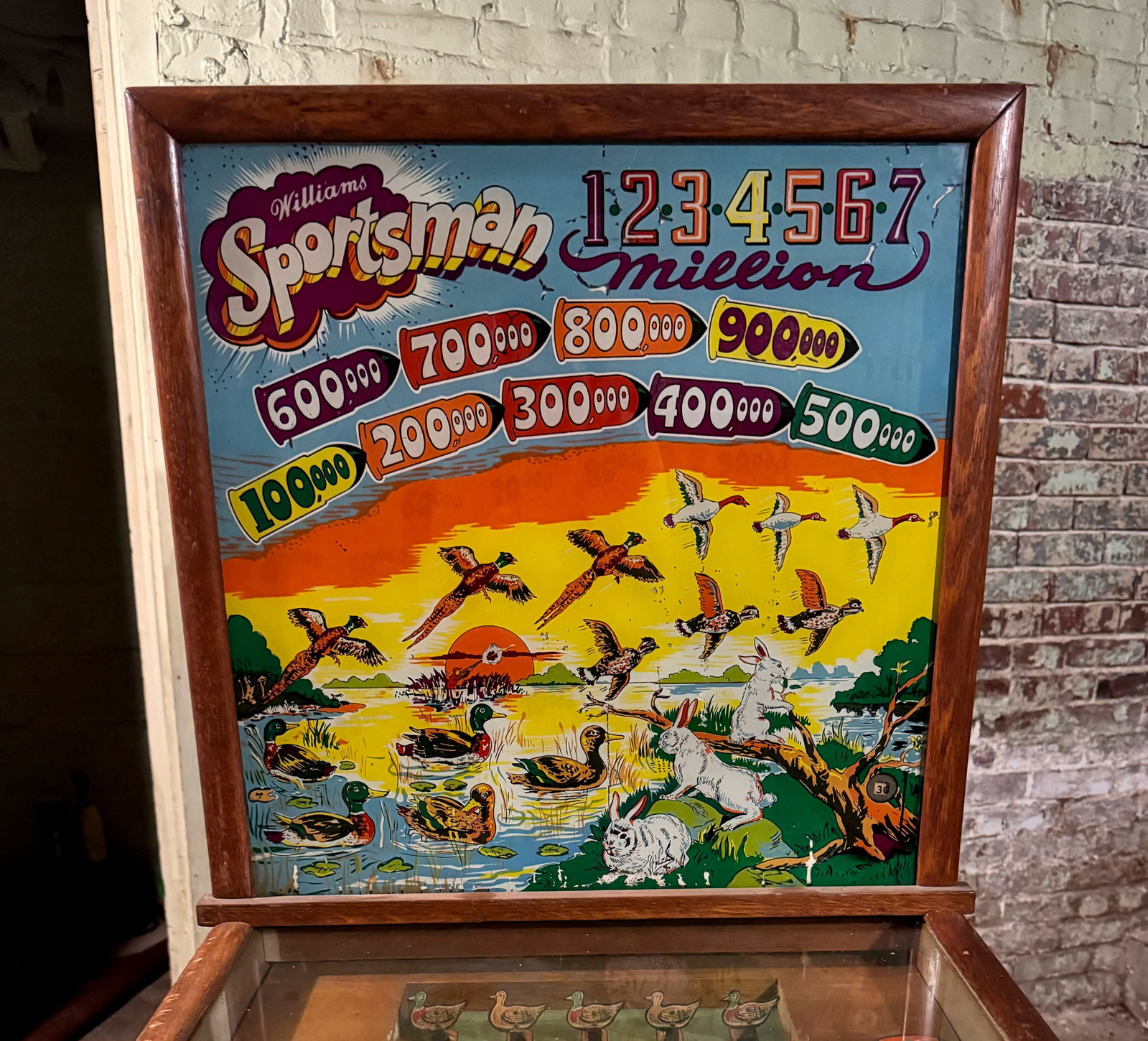 Williams Sportsman Woodrail Pinball Machine, 1952: Flipper gun game. *This is a remote auction. All items are located in Warren, Ohio. Pickup or third-party shipping is required on all items. A list of suggested shippers can be found in the terms of t