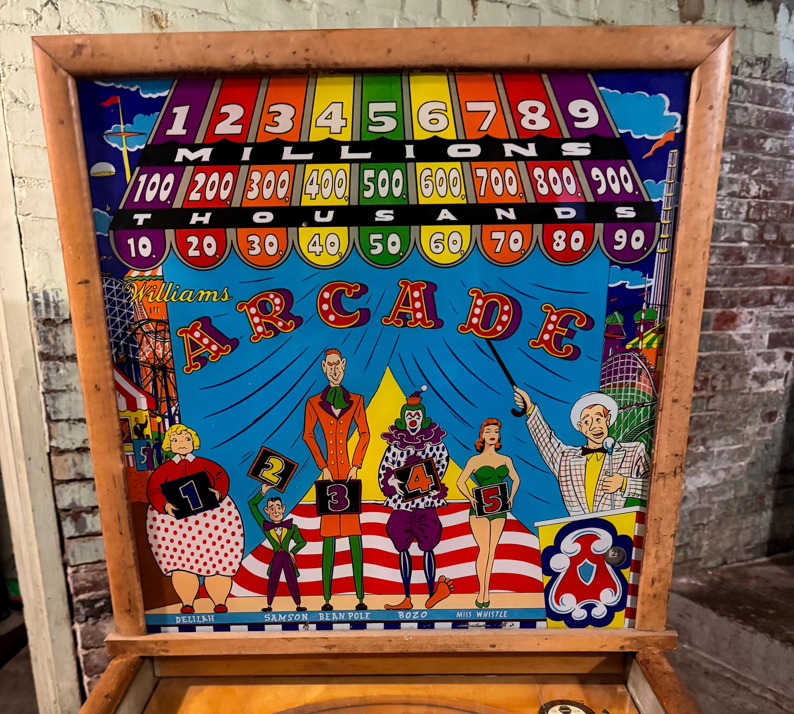 Williams Arcade Woodrail Pinball Machine, 1951 (1 of 6)