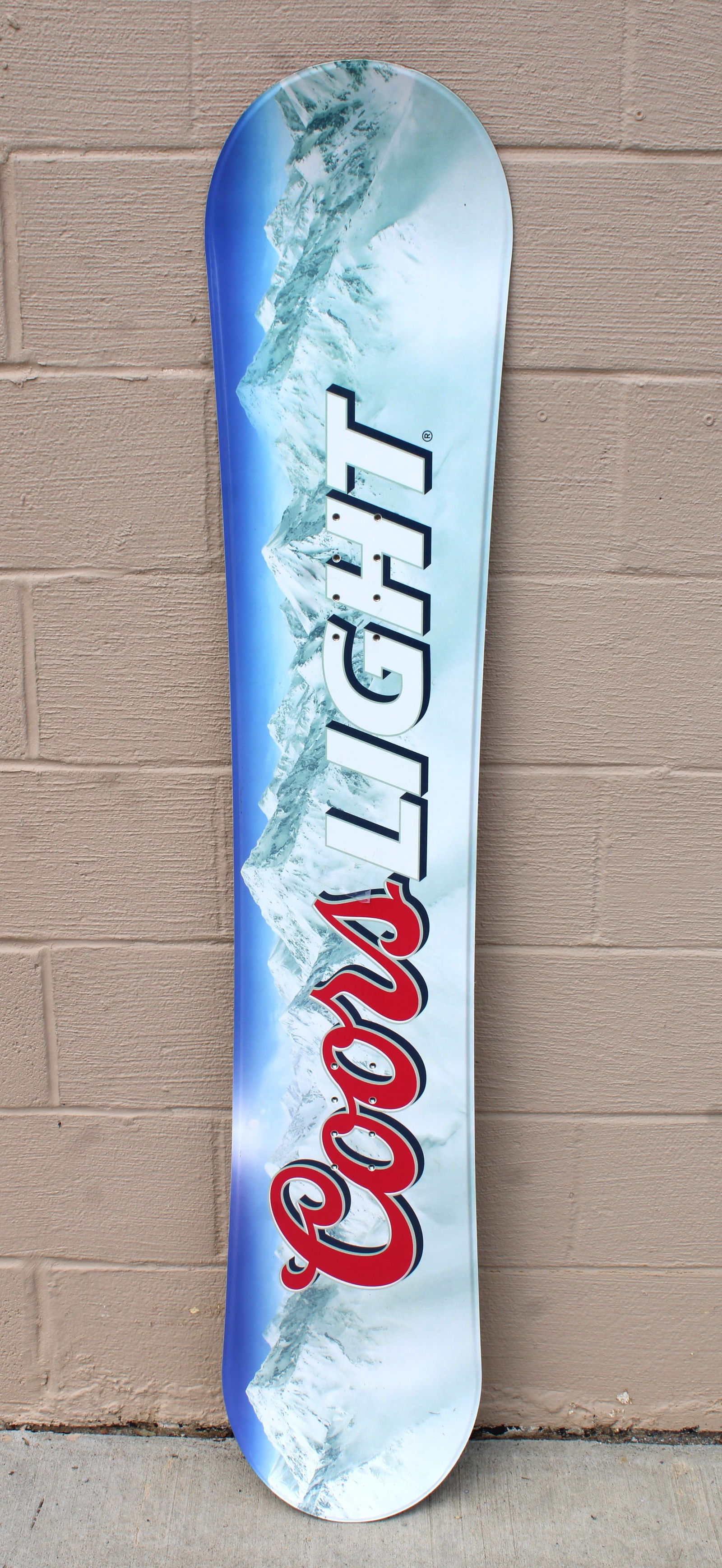 Coors Light Snowboard Deck (1 of 2)