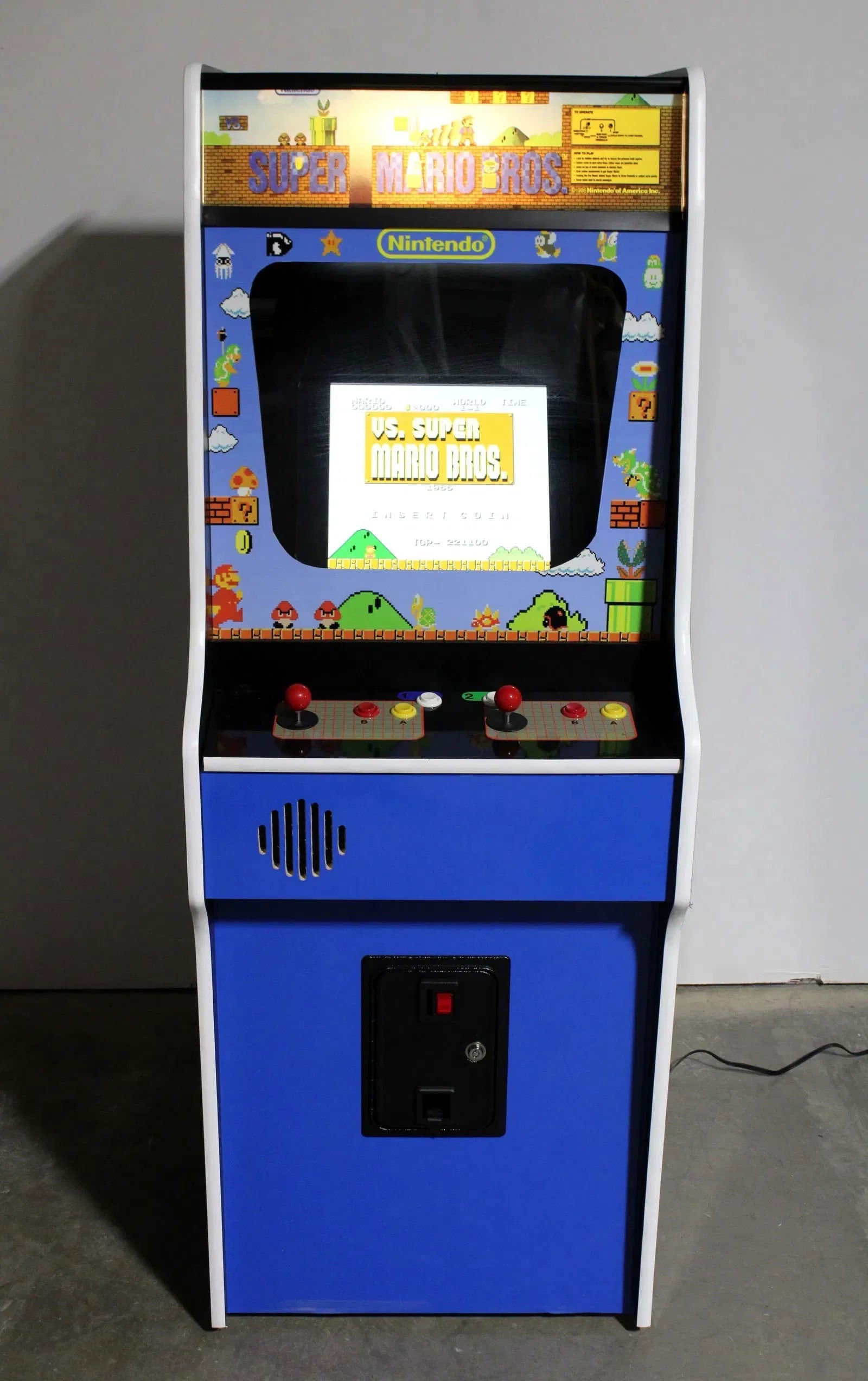 Nintendo Super Mario Bros. Arcade Game, Slim New Build (1 of 3)