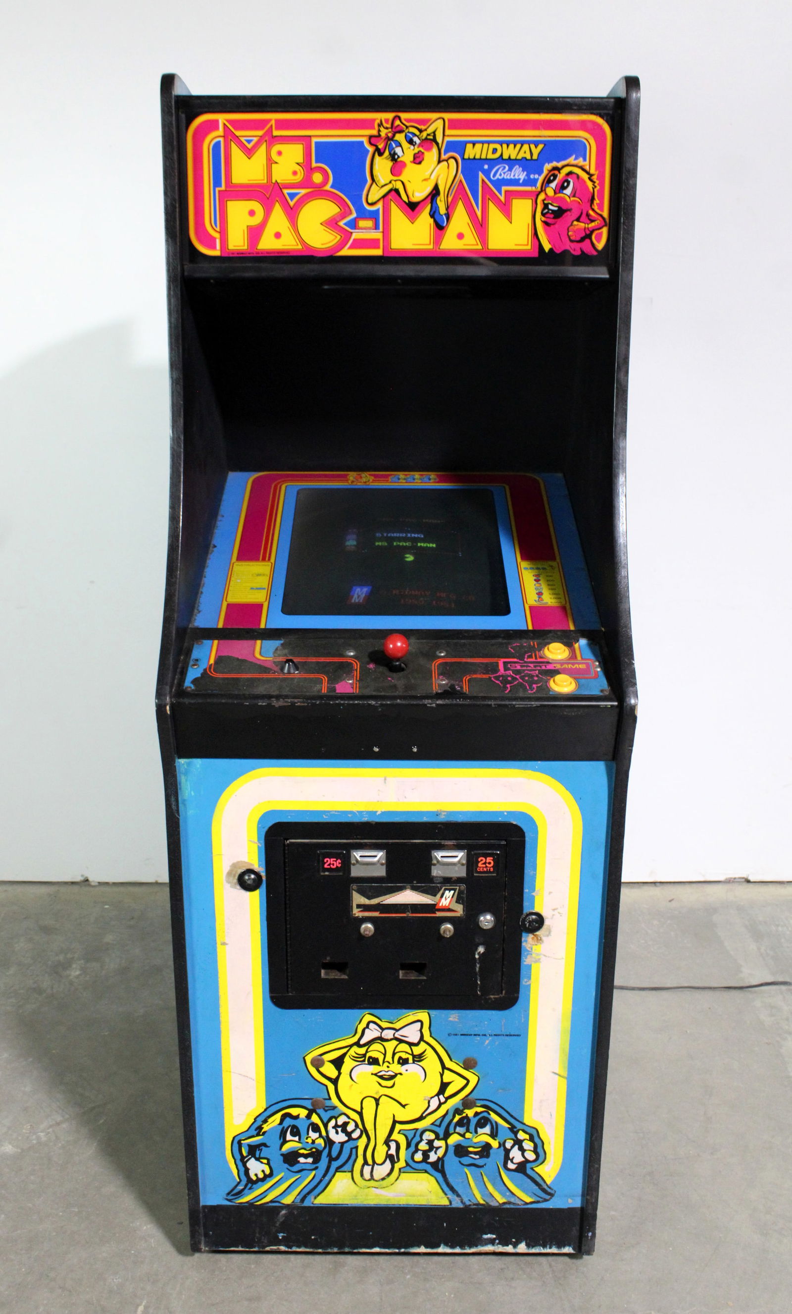 Bally Ms. Pac-Man Arcade Game (1 of 4)