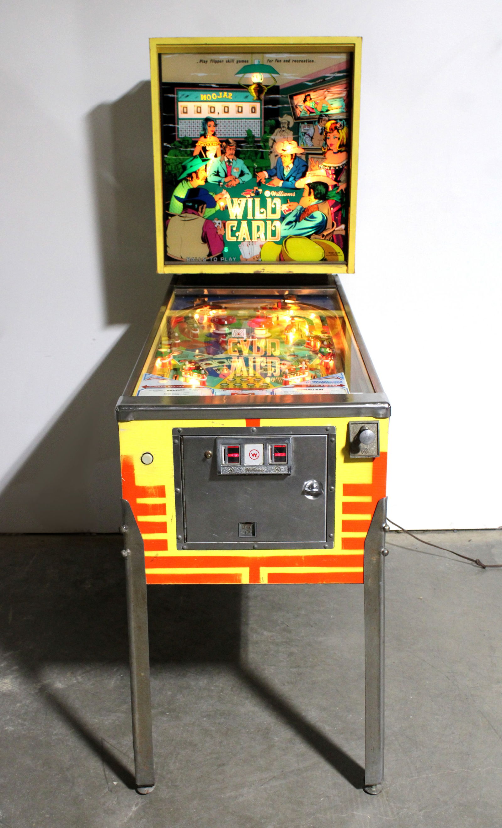 Williams Wild Card Pinball Machine (1 of 7)