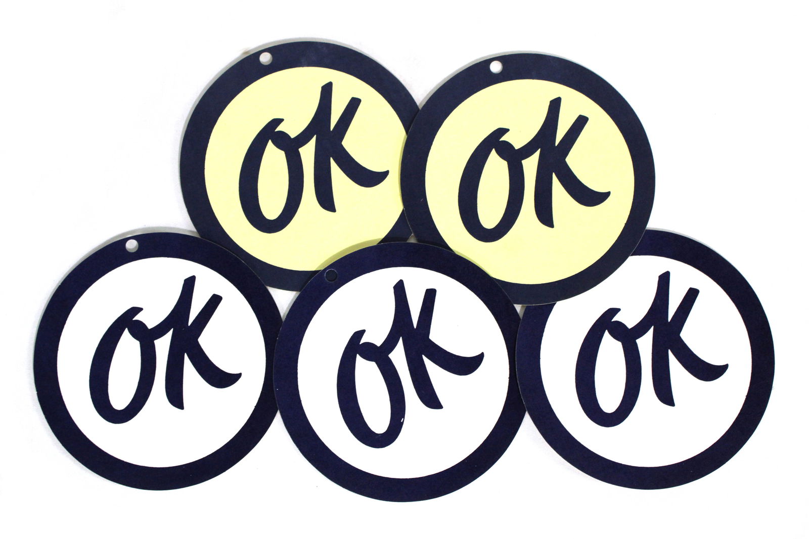 OK Chevrolet NOS Used Car Window Tags (1 of 1)