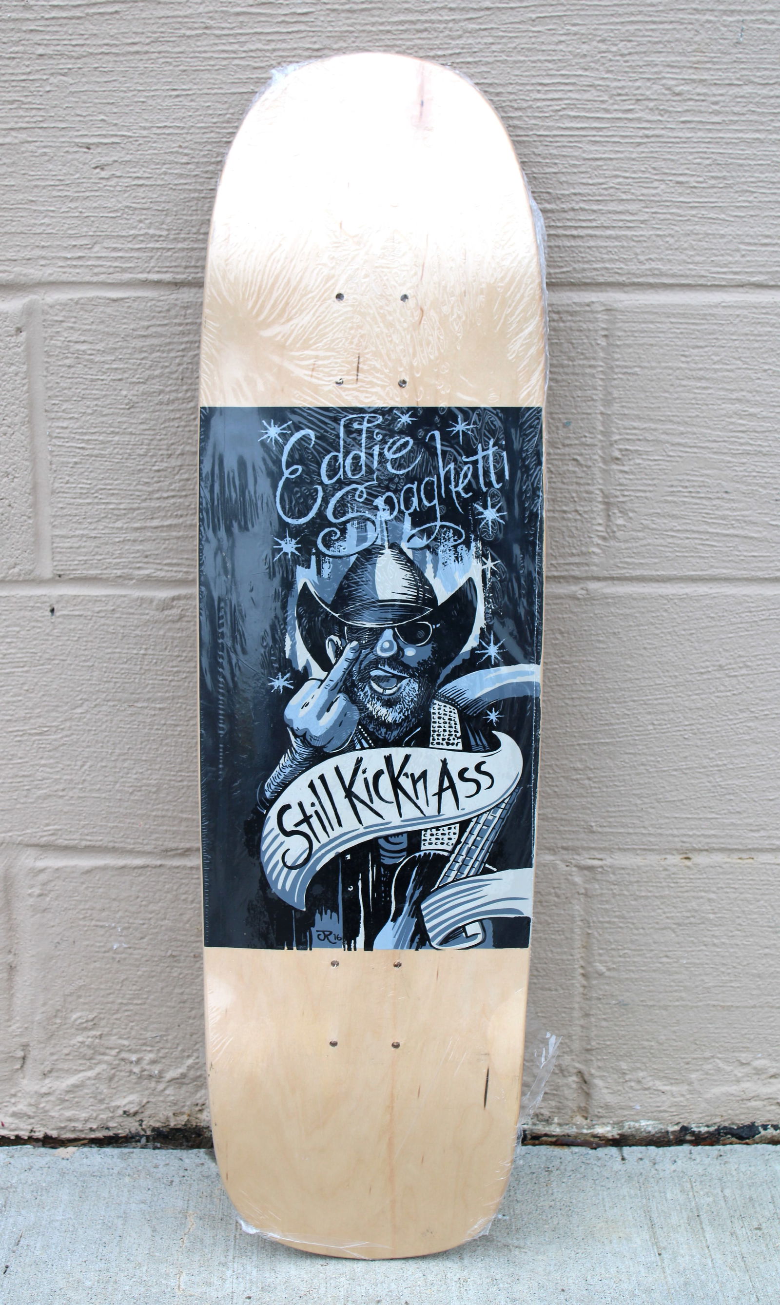 Eddie Spaghetti NOS Limited Edition Band Themed Skateboard Deck (1 of 2)