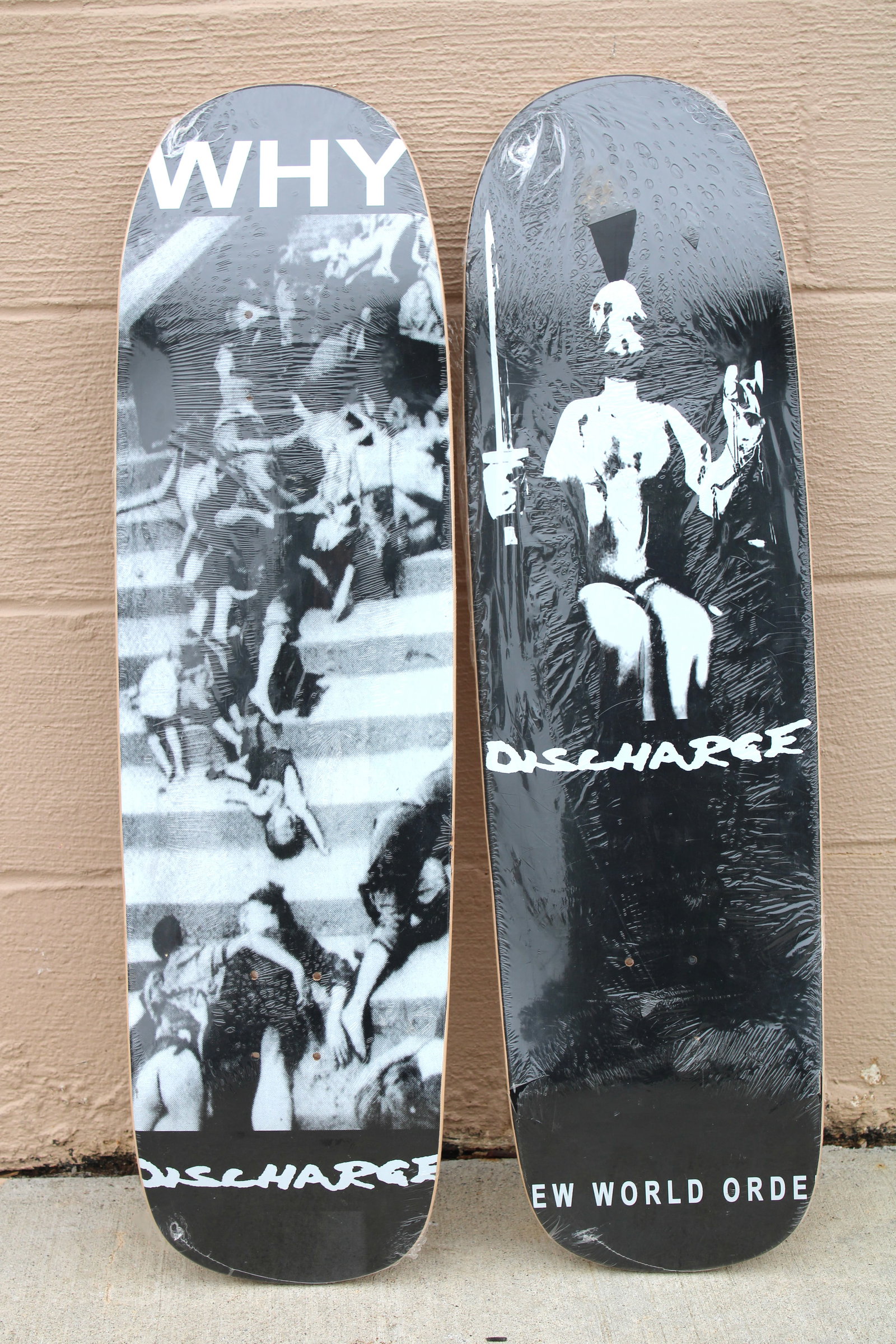 Discharge NOS Limited Edition Band Themed Skateboard Decks (1 of 2)