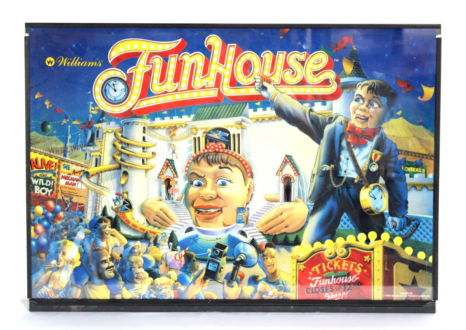 Williams Funhouse Pinball Translite / Backglass (1 of 1)