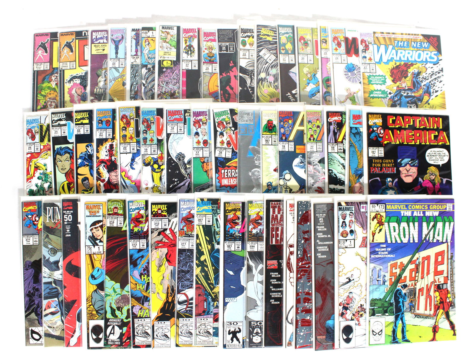 Assorted Marvel Comics Incl. Daredevil and New Warriors (1 of 1)