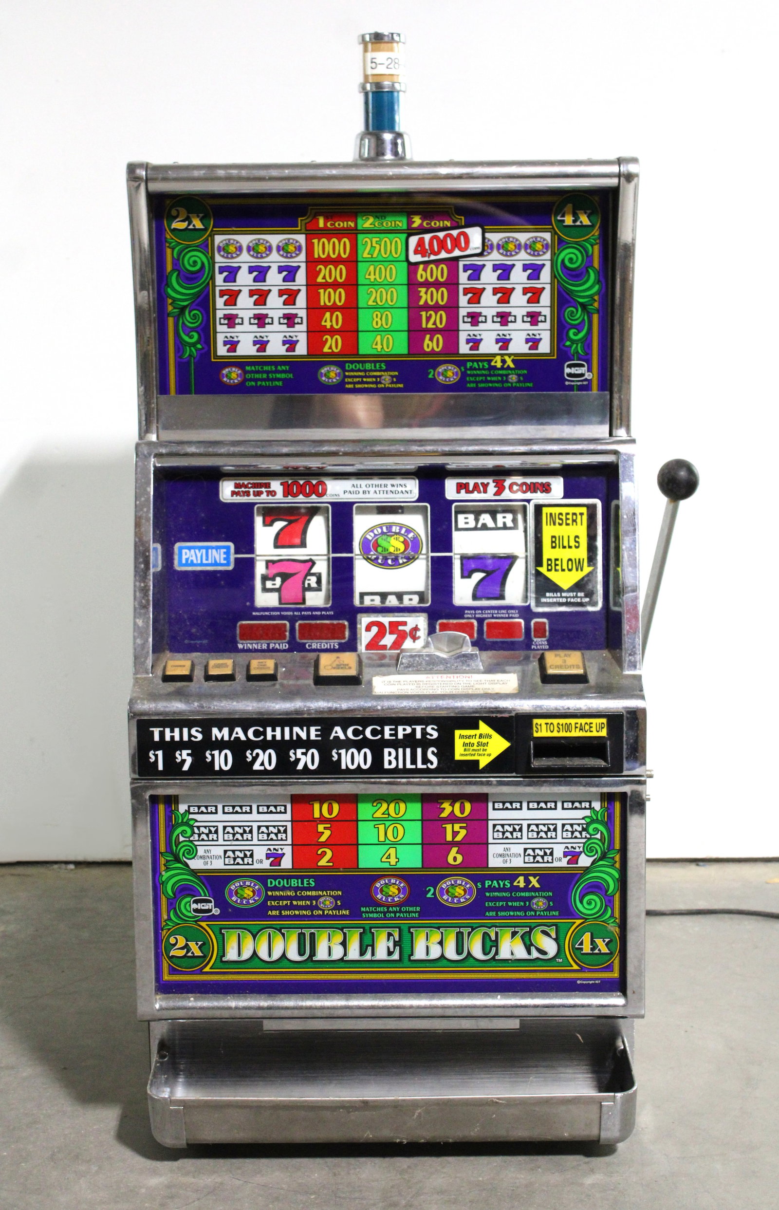 IGT Double Bucks Slot Machine (1 of 4)