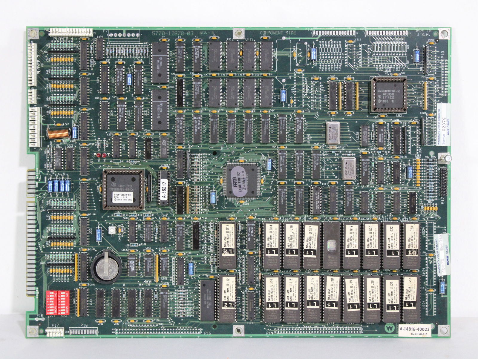 Midway NBA Jam Arcade Game Board (1 of 1)