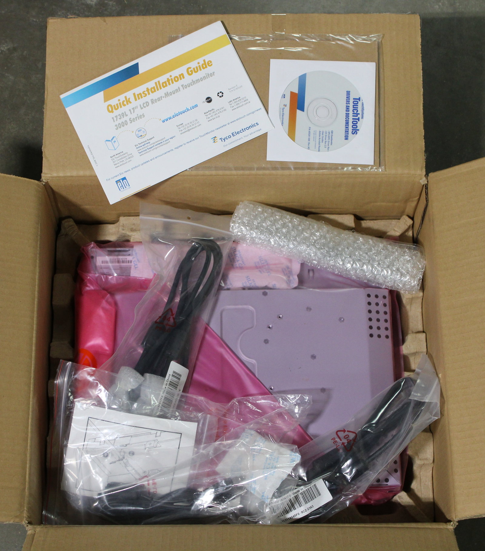 NIB 17" LCD Rear Mount Touchmonitor 3000 Series for Arcade: This item requires third-party shipping or pickup arrangements to be made.