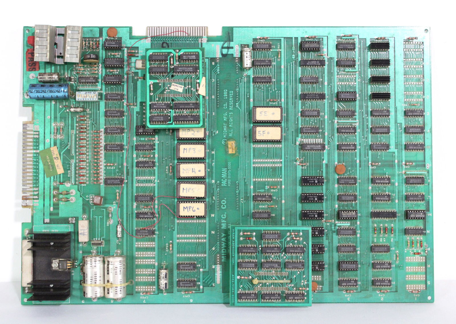 Bally Midway Ms. Pac-Man Arcade Game Board (1 of 1)