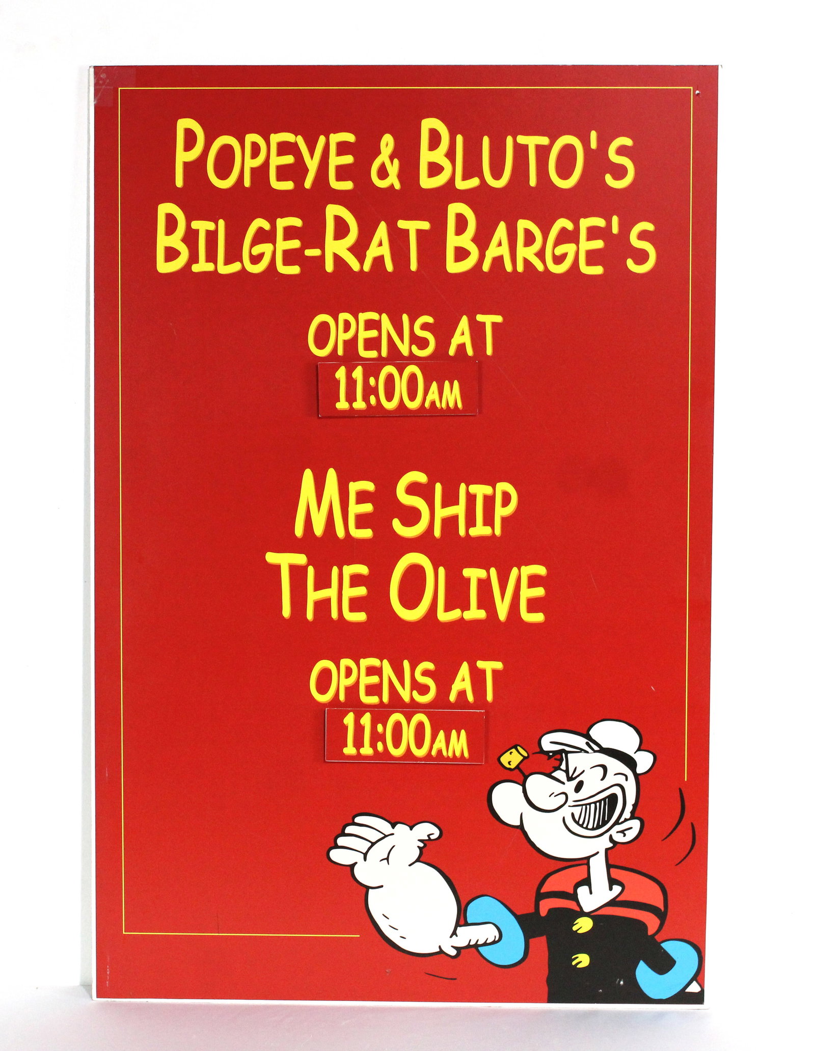 Popeye & Bluto Amusement Park Sign, Universal Islands of Adventure Orlando, FL (1 of 1)