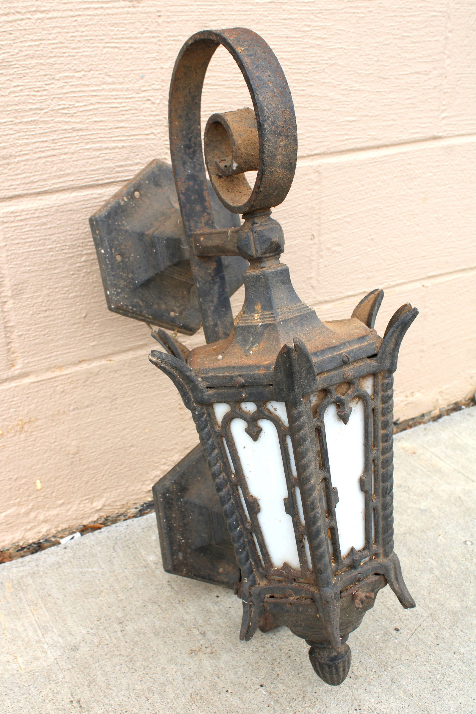 Victorian Architectural Cast Iron Outdoor Light Fixture (1 of 3)