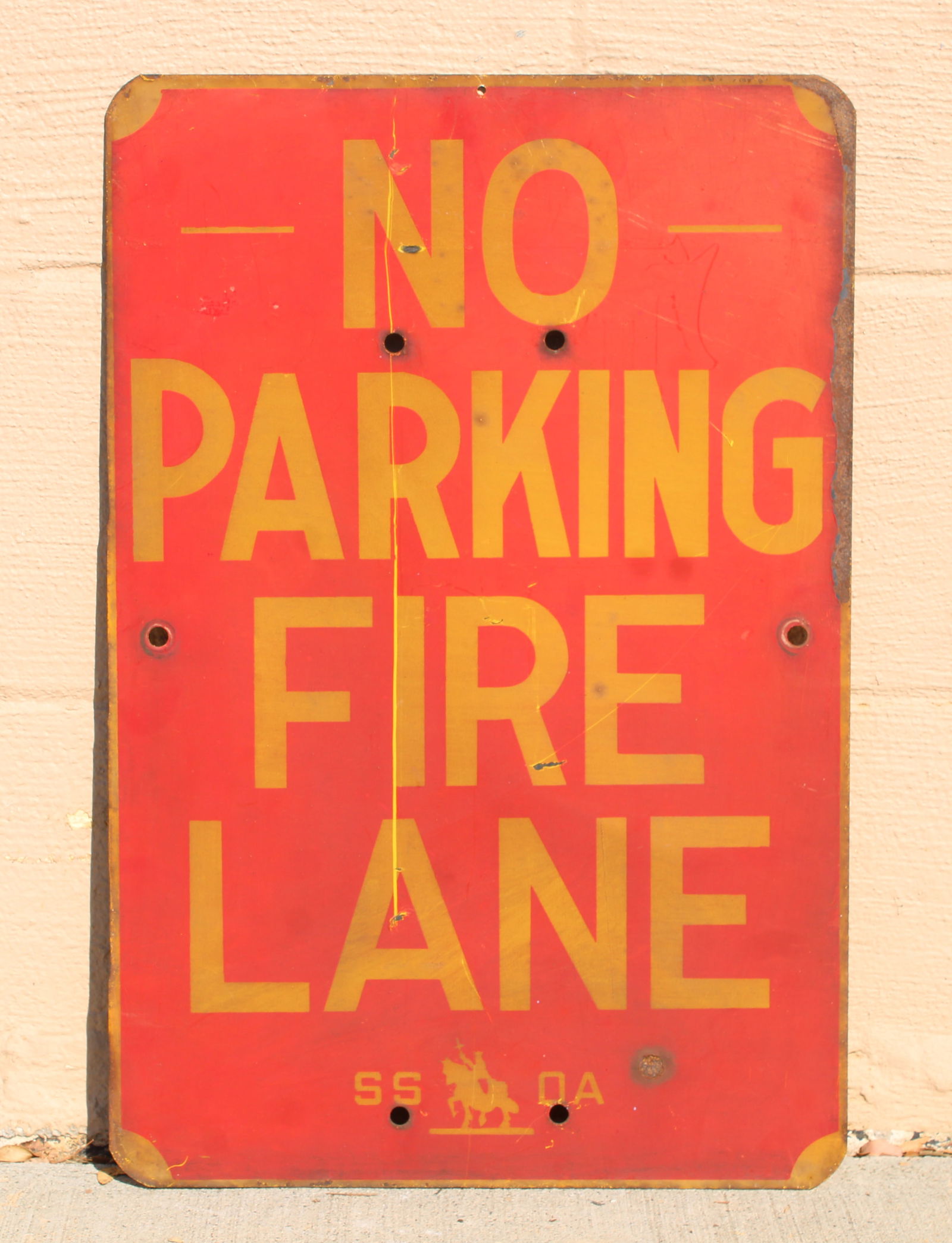 No Parking Fire Lane Street Sign (1 of 2)