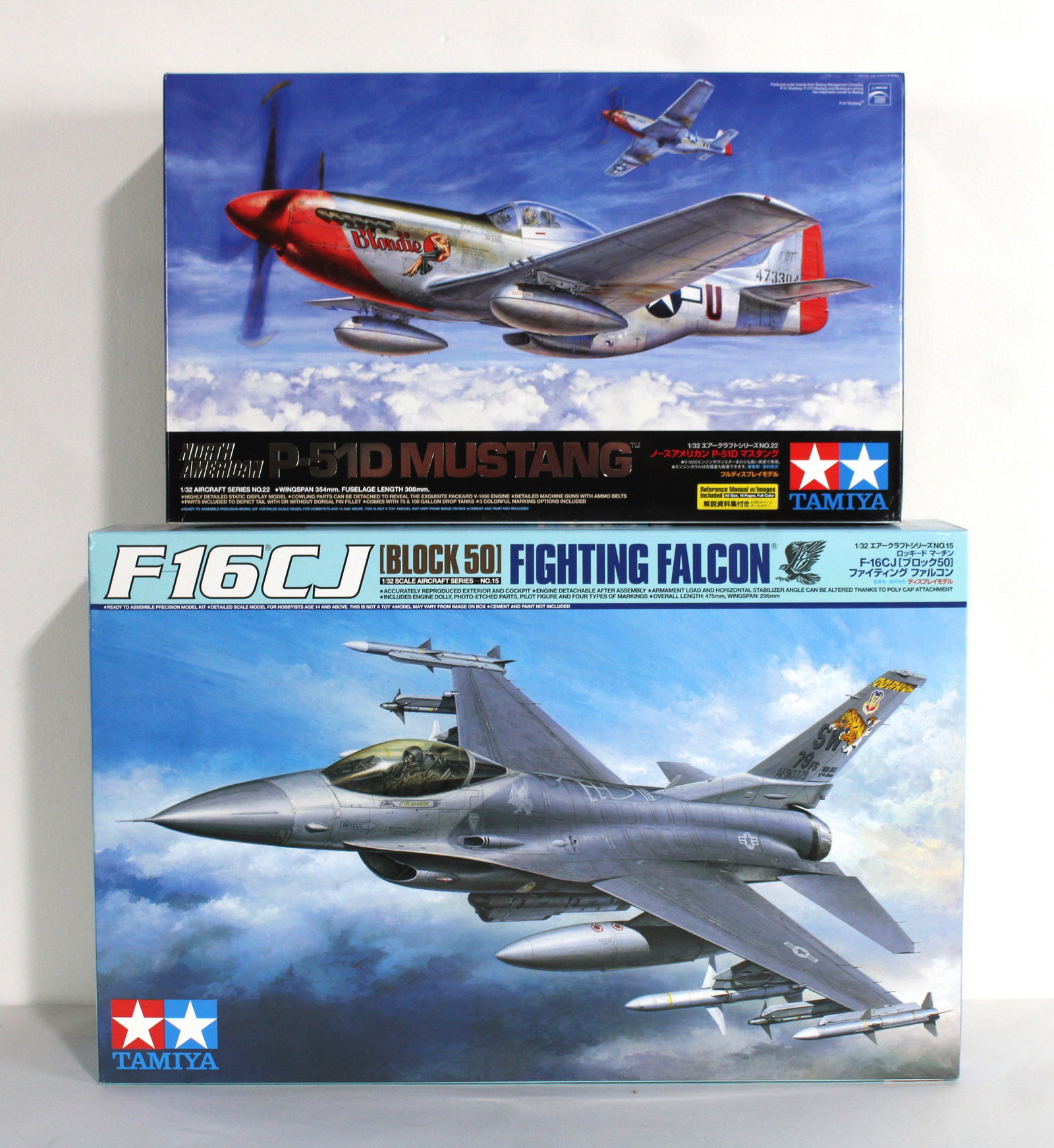 Tamiya Airplane Models incl. P-51 Mustang and F-16CJ Jet: This item requires third-party shipping or pickup arrangements to be made.