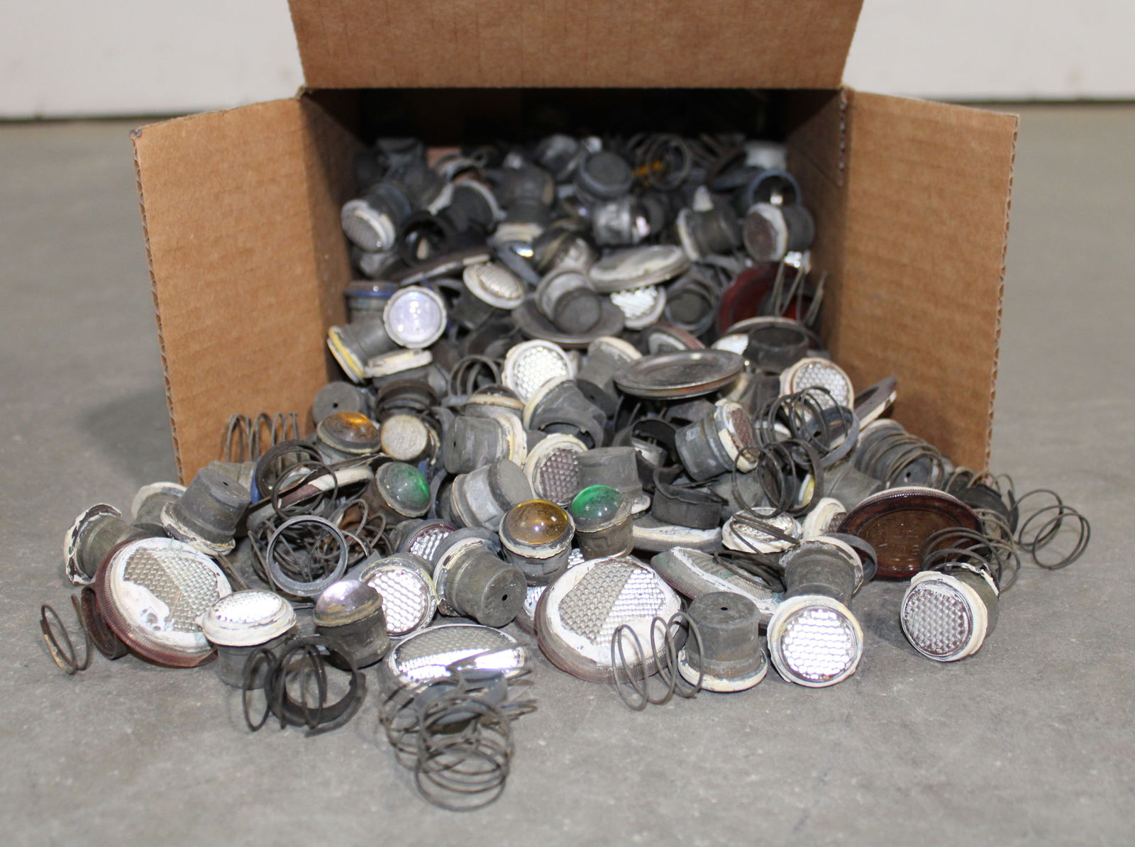 Glass Cat Eyes for Advertising Signs, Lot 1 (1 of 2)