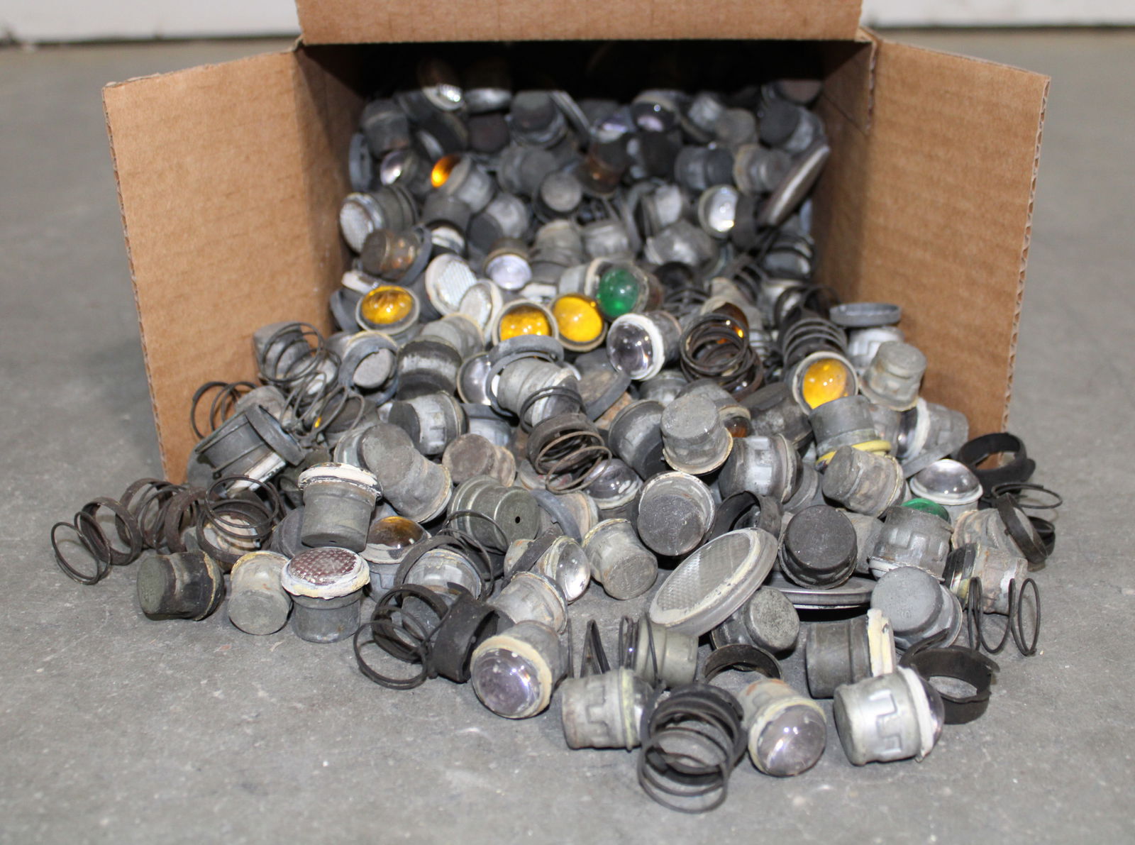 Glass Cat Eyes for Advertising Signs, Lot 2 (1 of 2)