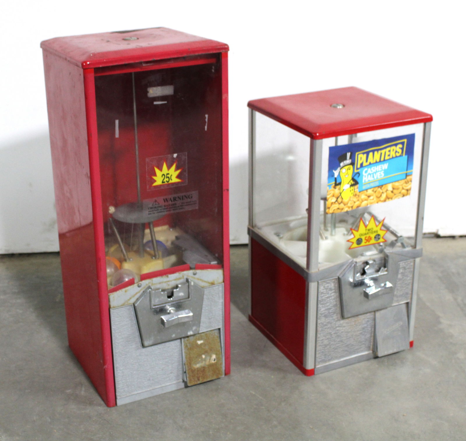 Northwestern Capsule/ Gumball Vendors, Lot 2 (1 of 2)