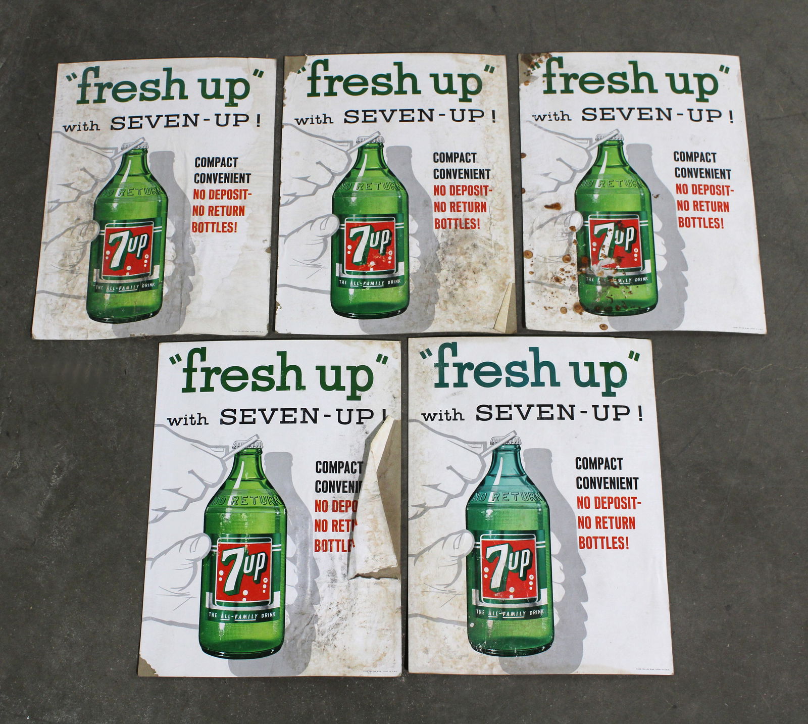 Seven-Up Easel Back Advertisements (1 of 2)